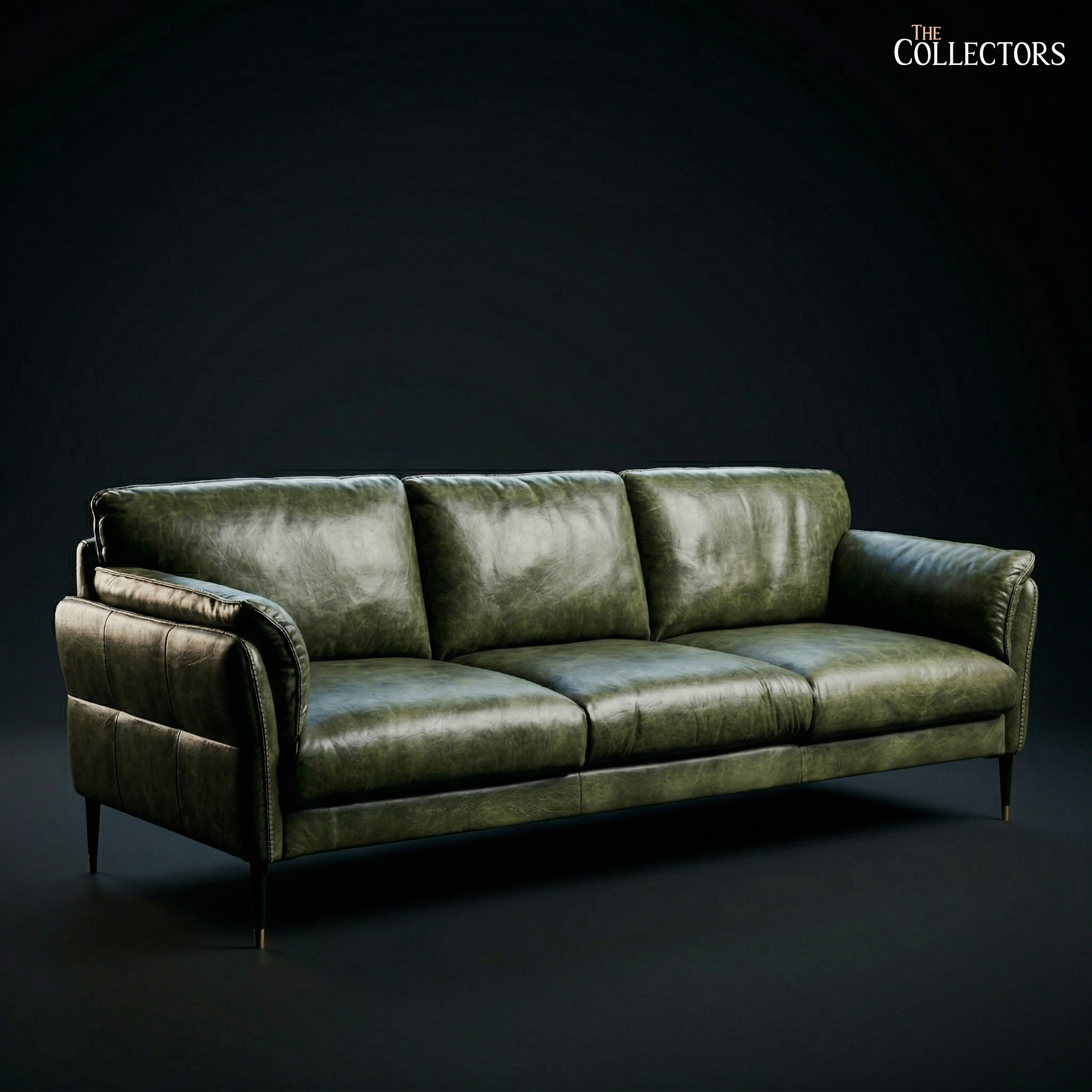 The Belfort Leather Sofa — image 2
