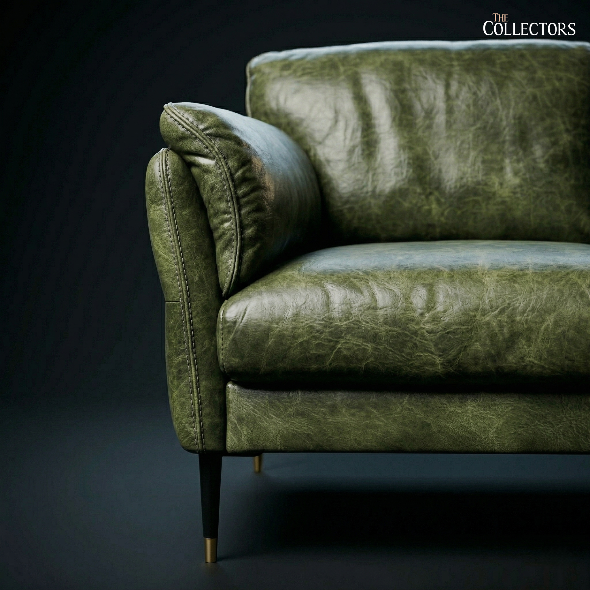 The Belfort Leather Sofa — image 3
