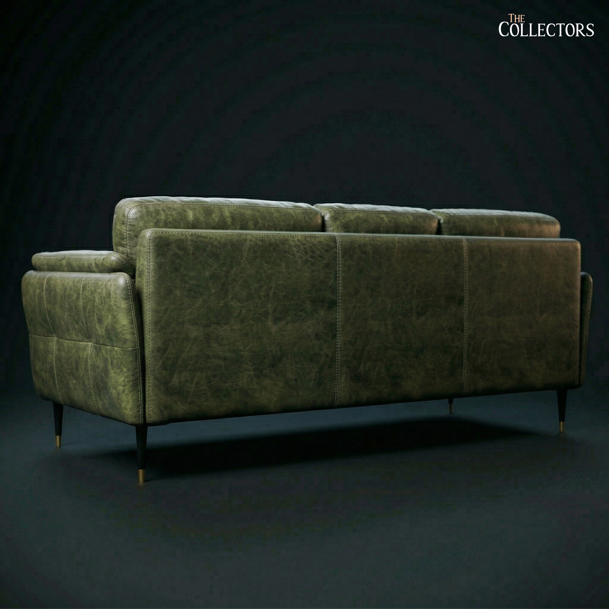 The Belfort Leather Sofa — image 4