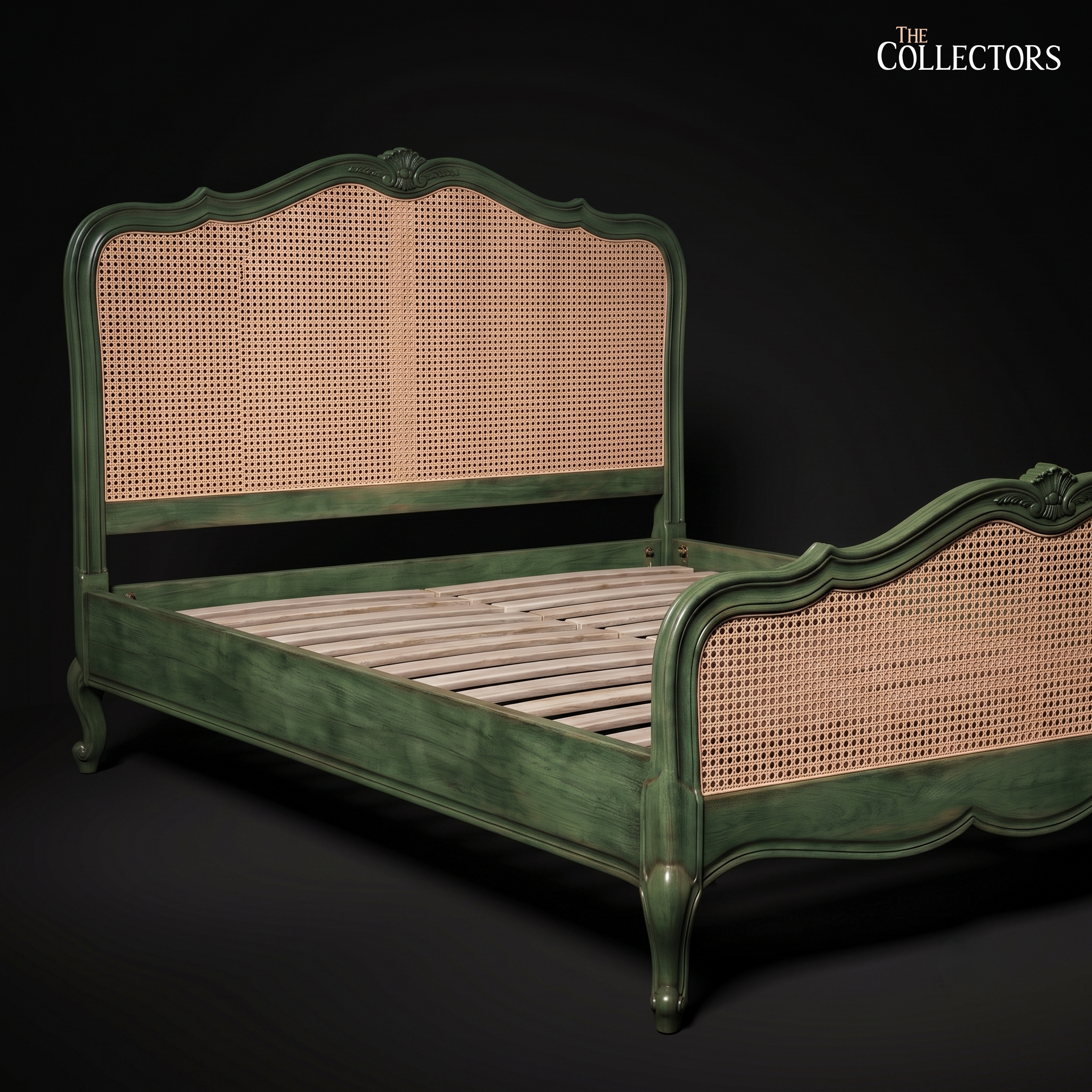 The Bellevue Rocaille Cannage Bed — image 2