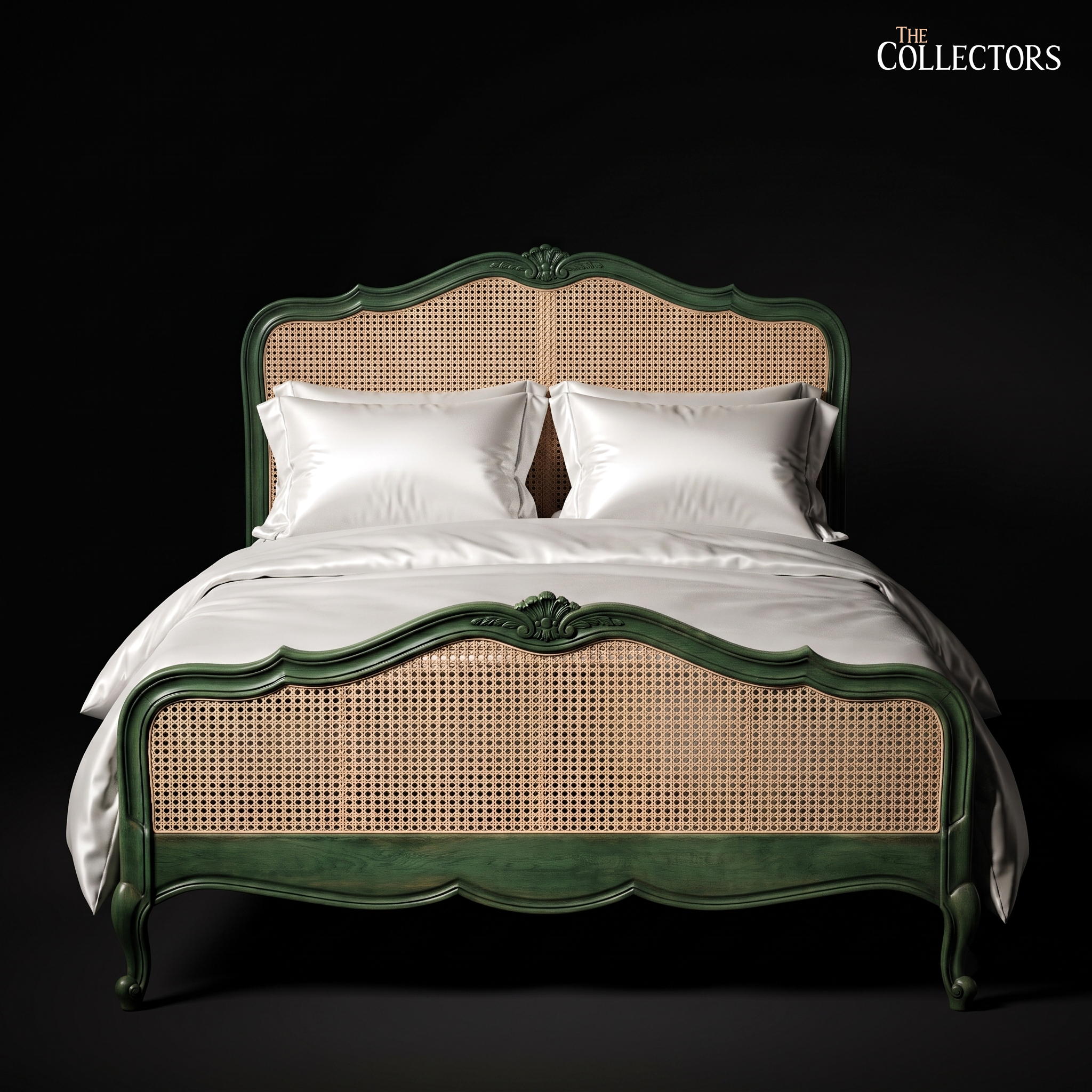 The Bellevue Rocaille Cannage Bed — image 3