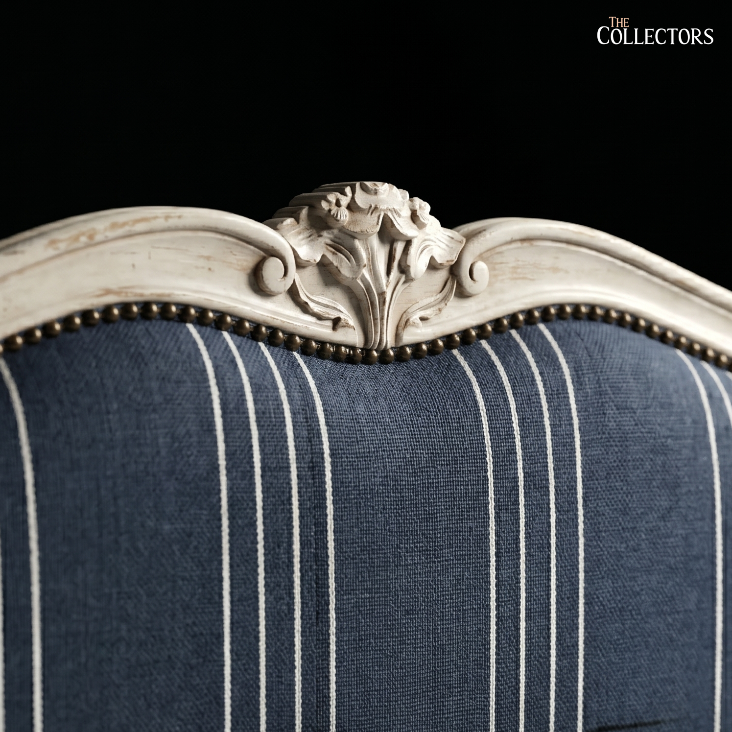 Blanc Cassé & Marine - A Louis XV Lit de Milieu — image 4