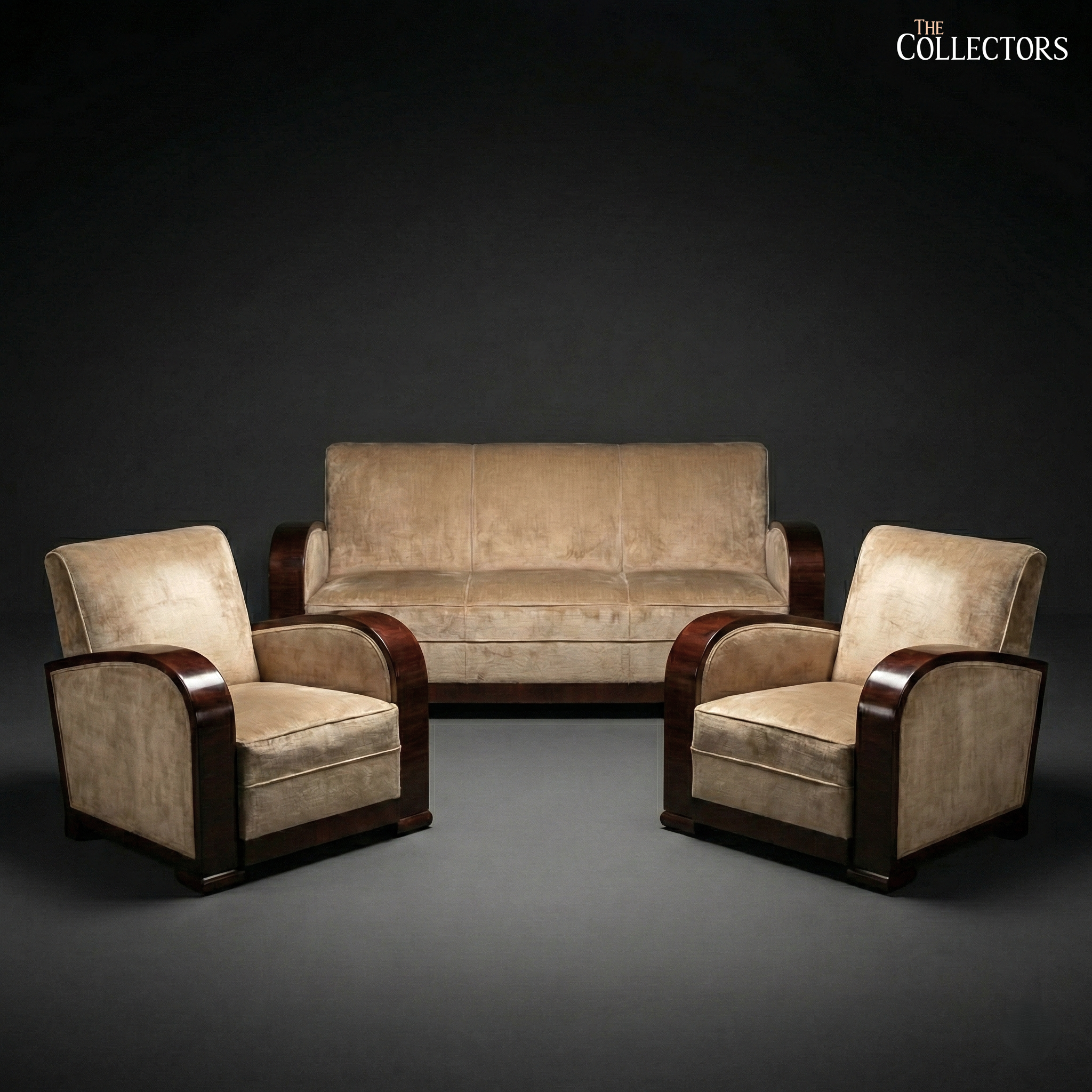 The Brussels Palais Stoclet Art Deco Sofa — image 1