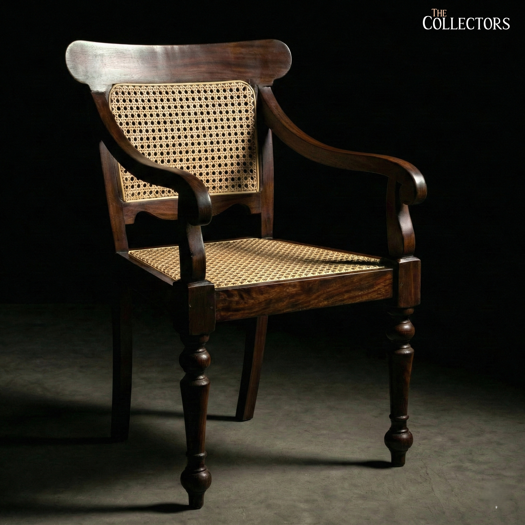 Calcutta Club's Teak Colonial Lounger — image 1