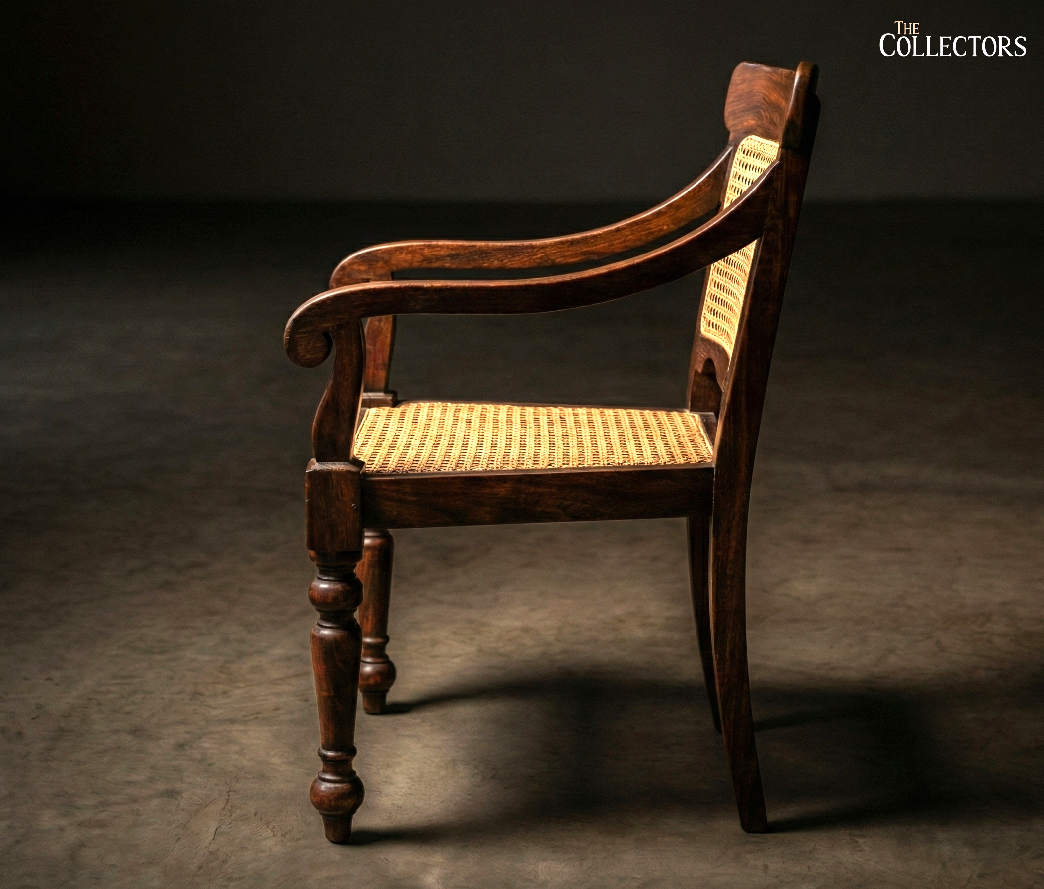 Calcutta Club's Teak Colonial Lounger — image 3