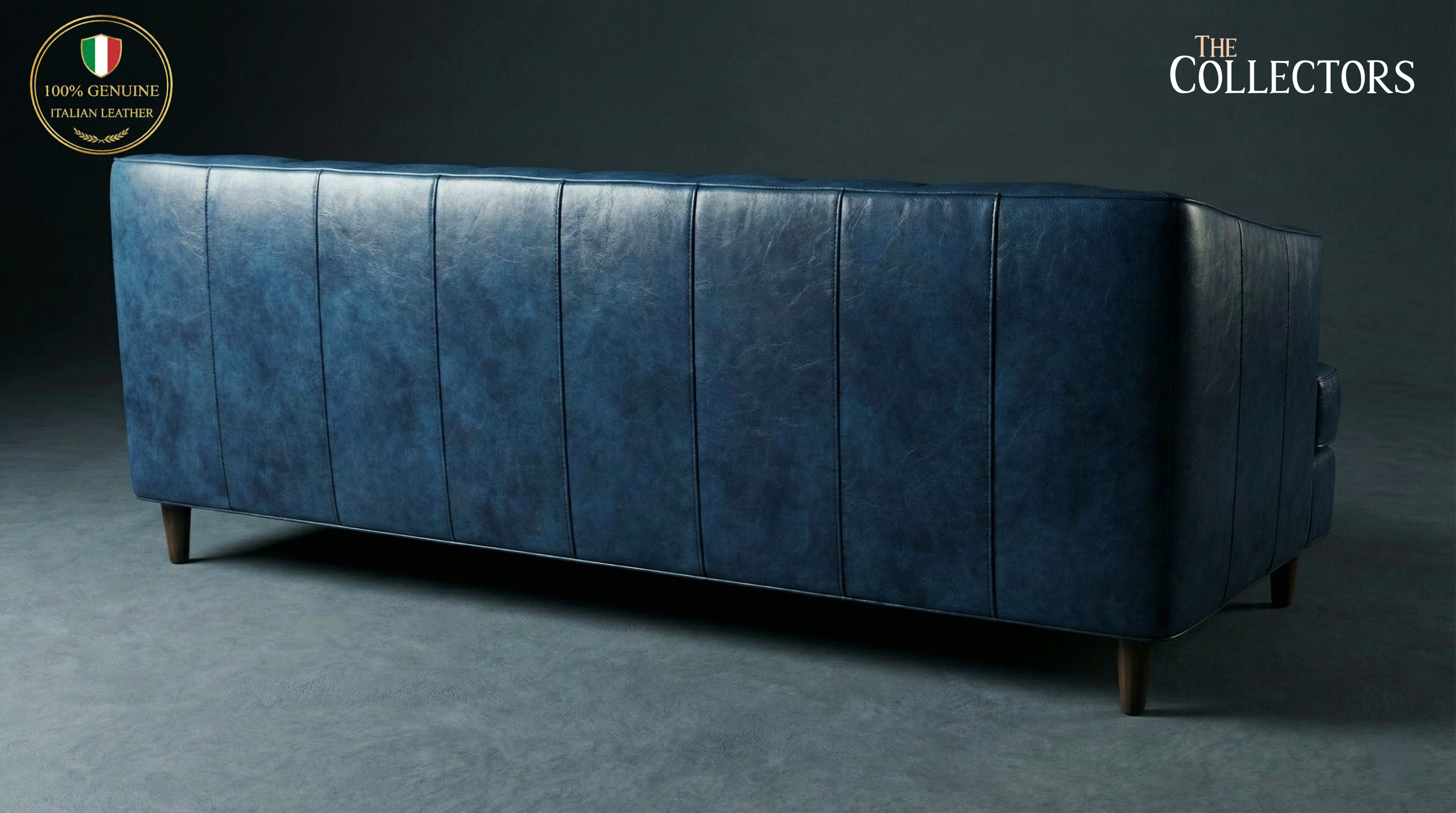 Canapé bleu du salon Saint-Germain — image 4