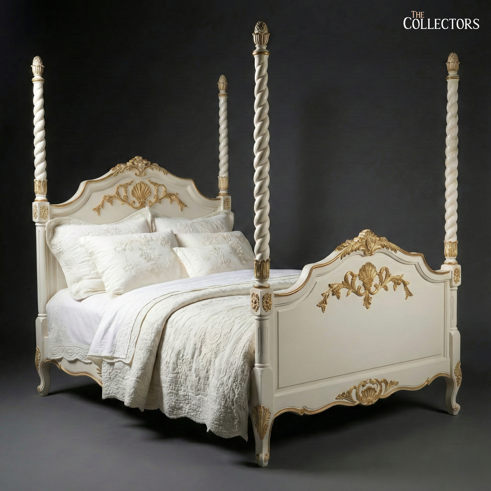 Château de Chantilly Four Poster Bed — image 1