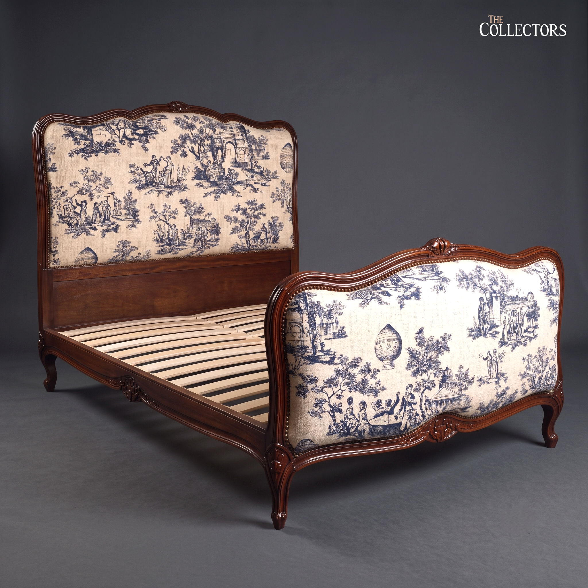 Château de Jouy - Louis XV Montgolfier Toile Bed — image 2