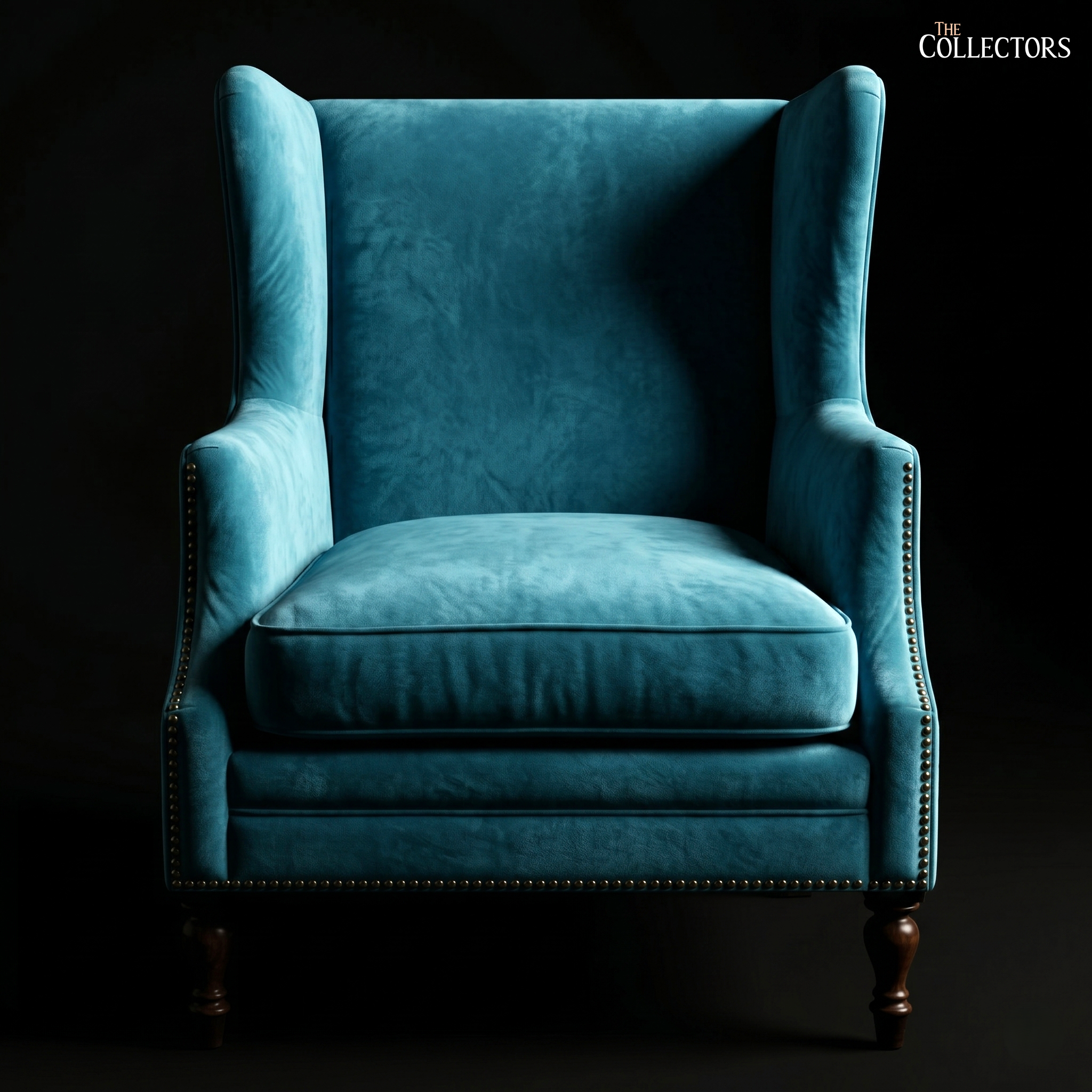 The Chelsea Nailhead Wingback Armchair — image 2