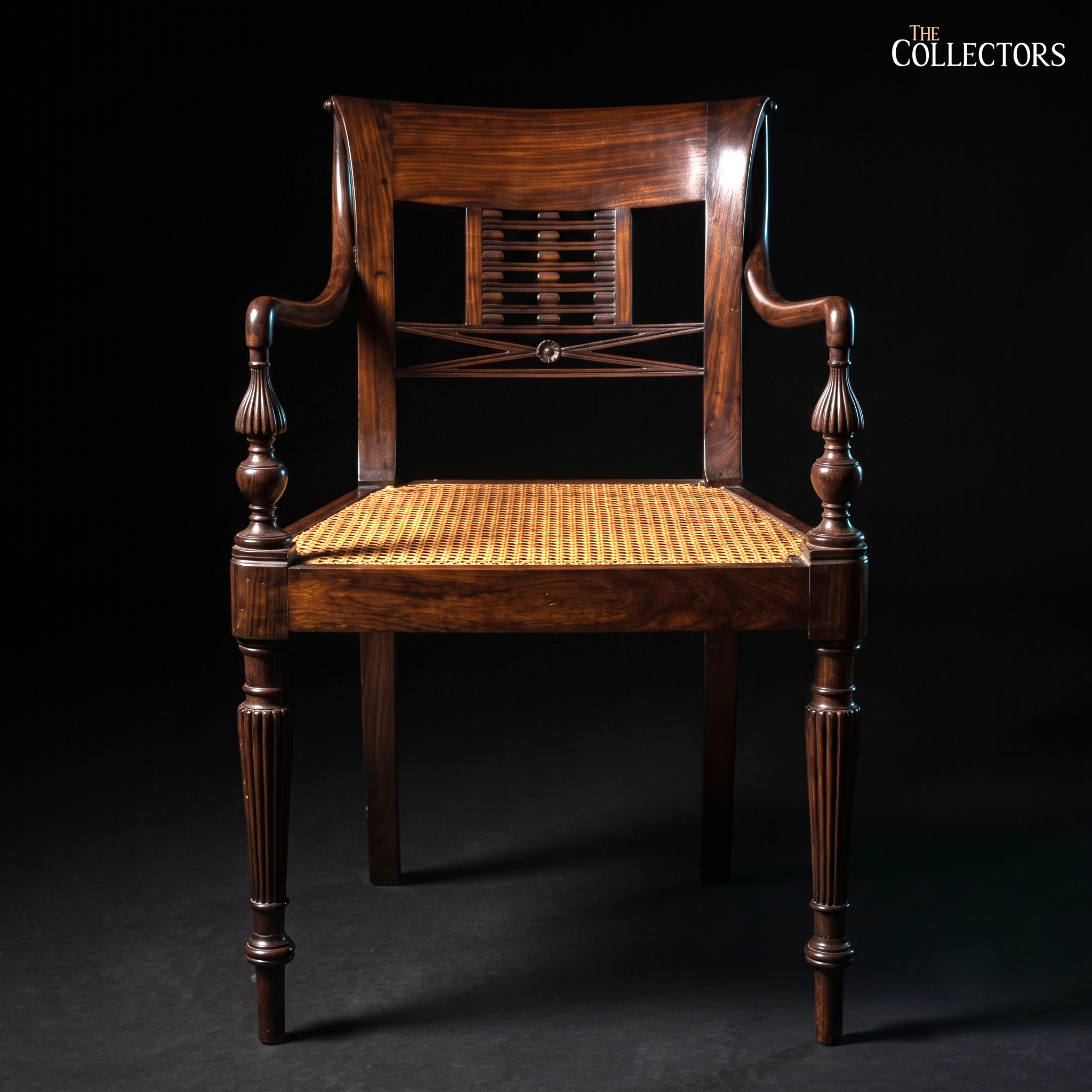 The Colombo Pierced-Back Elbow Chair — image 2