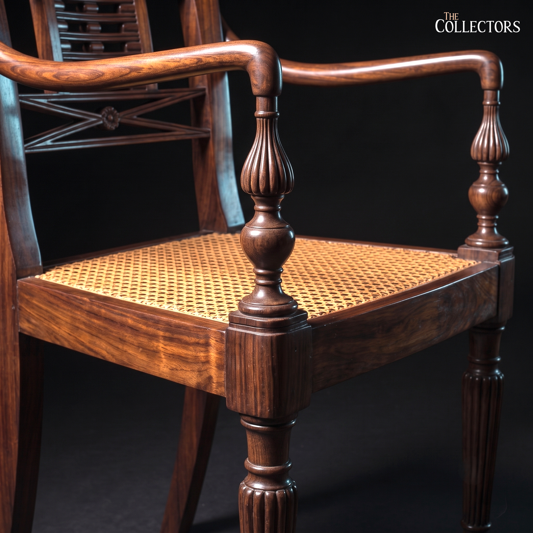 The Colombo Pierced-Back Elbow Chair — image 3