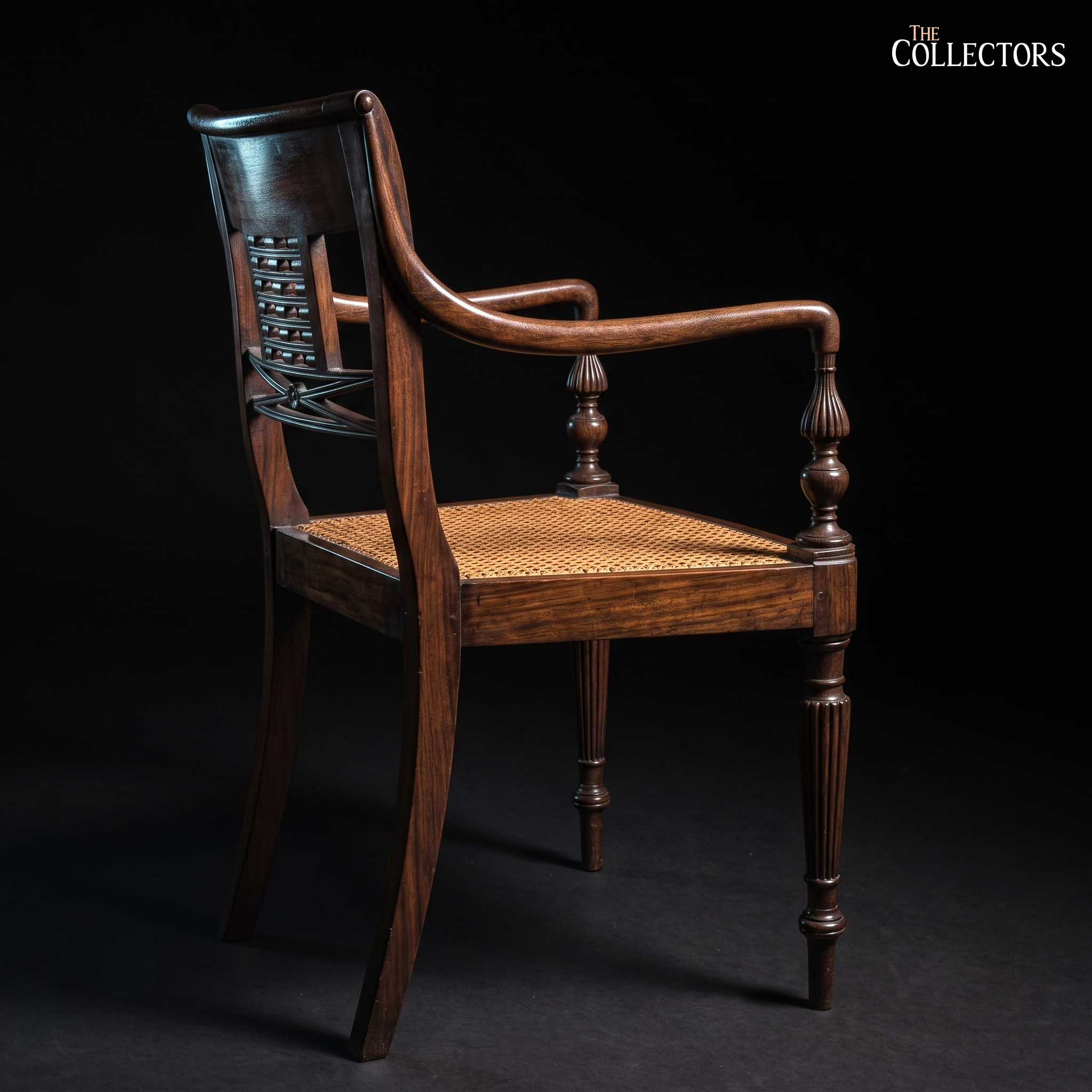 The Colombo Pierced-Back Elbow Chair — image 4