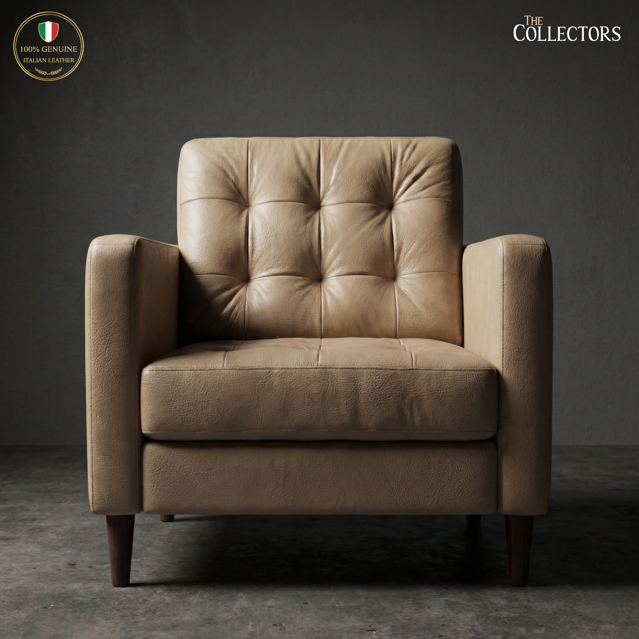 The Copenhagen Modernist Lounge Leather Sofa Suite — image 7