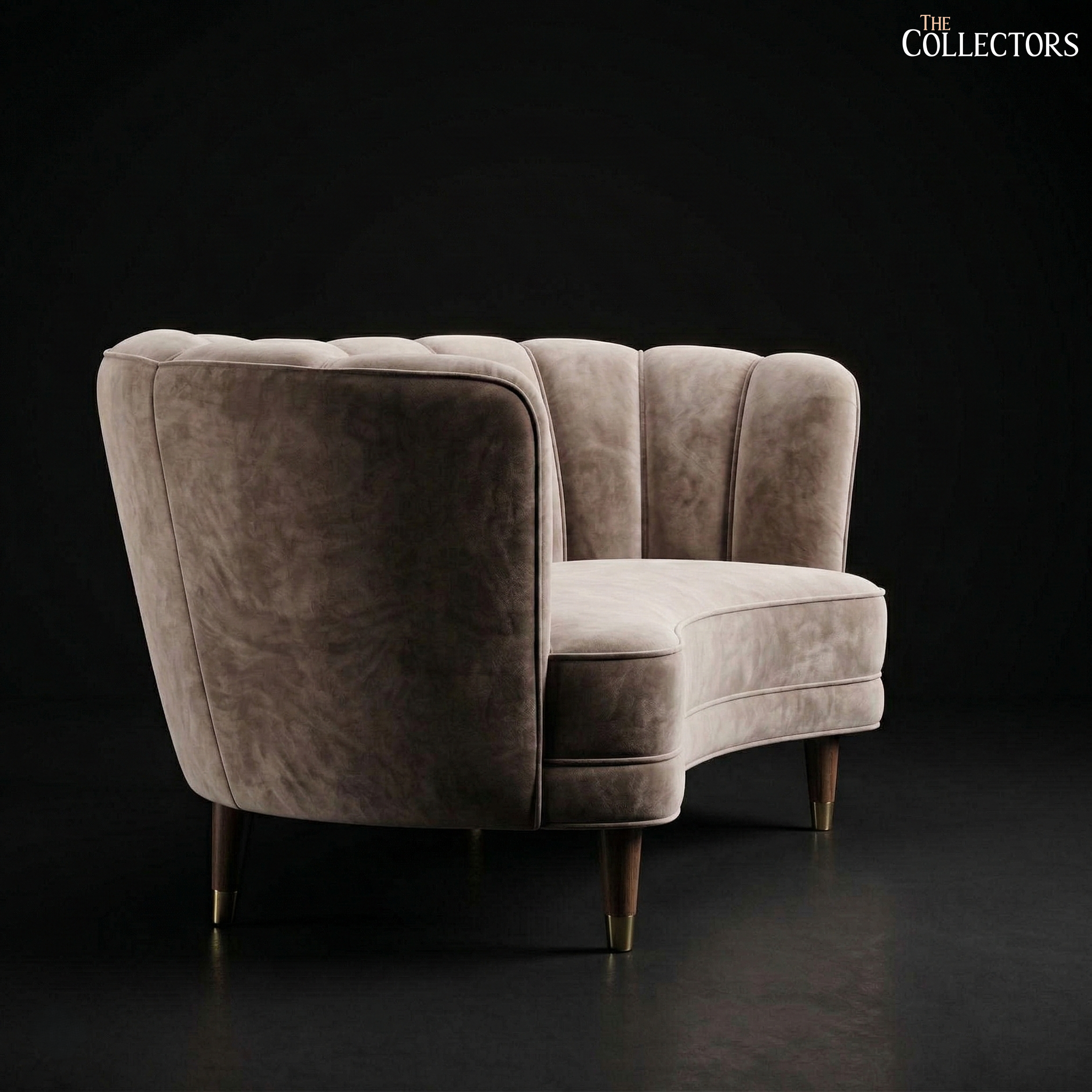The Danish Art Deco Channel-Back Sofa — image 2