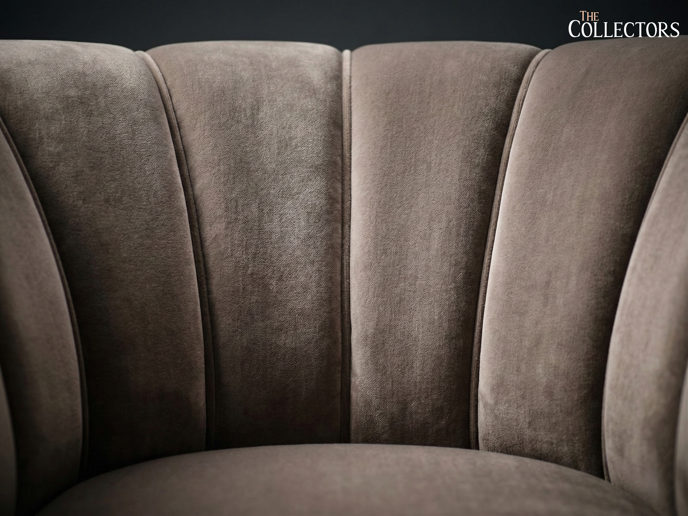 The Danish Art Deco Channel-Back Sofa — image 3