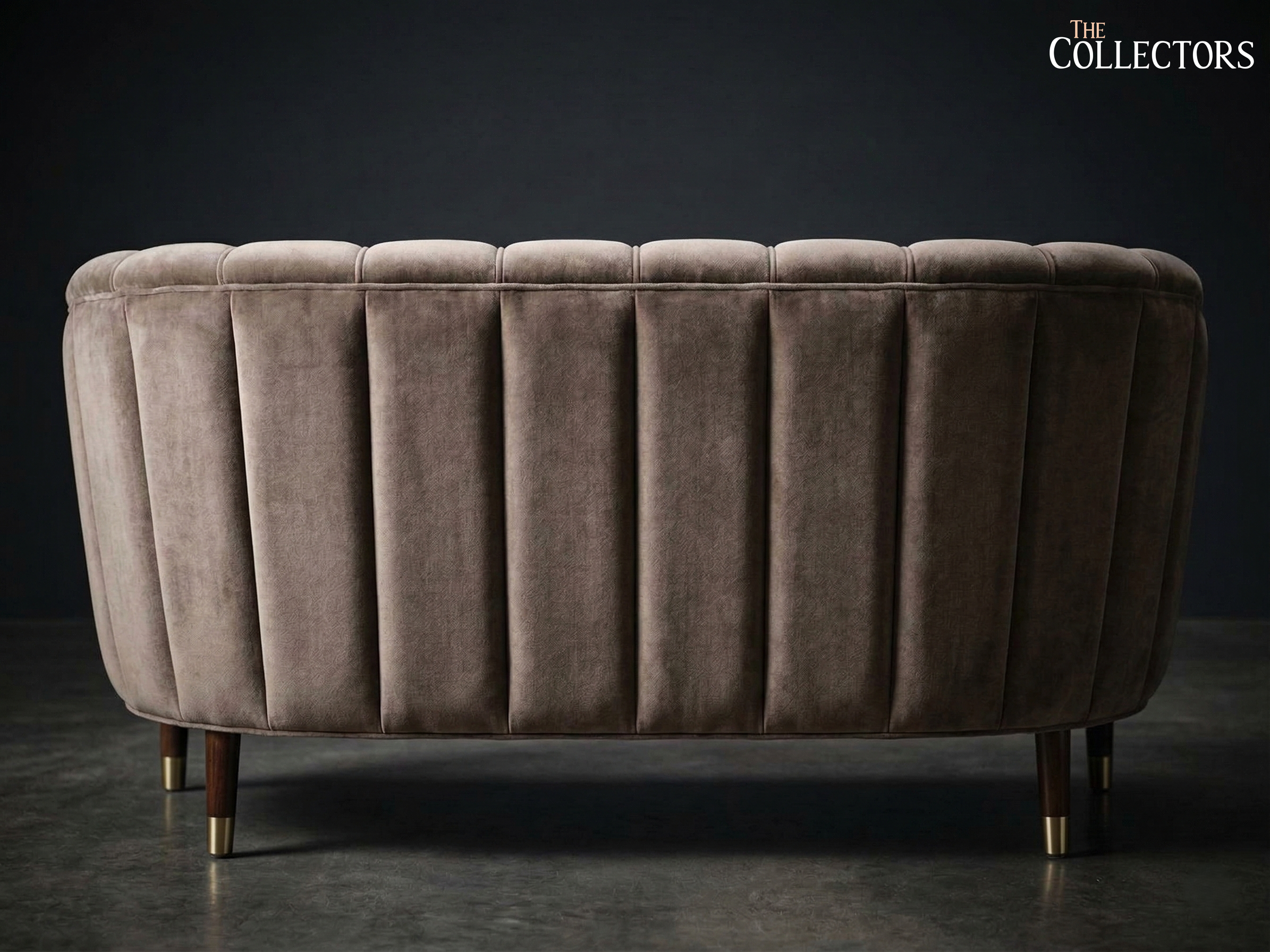 The Danish Art Deco Channel-Back Sofa — image 4