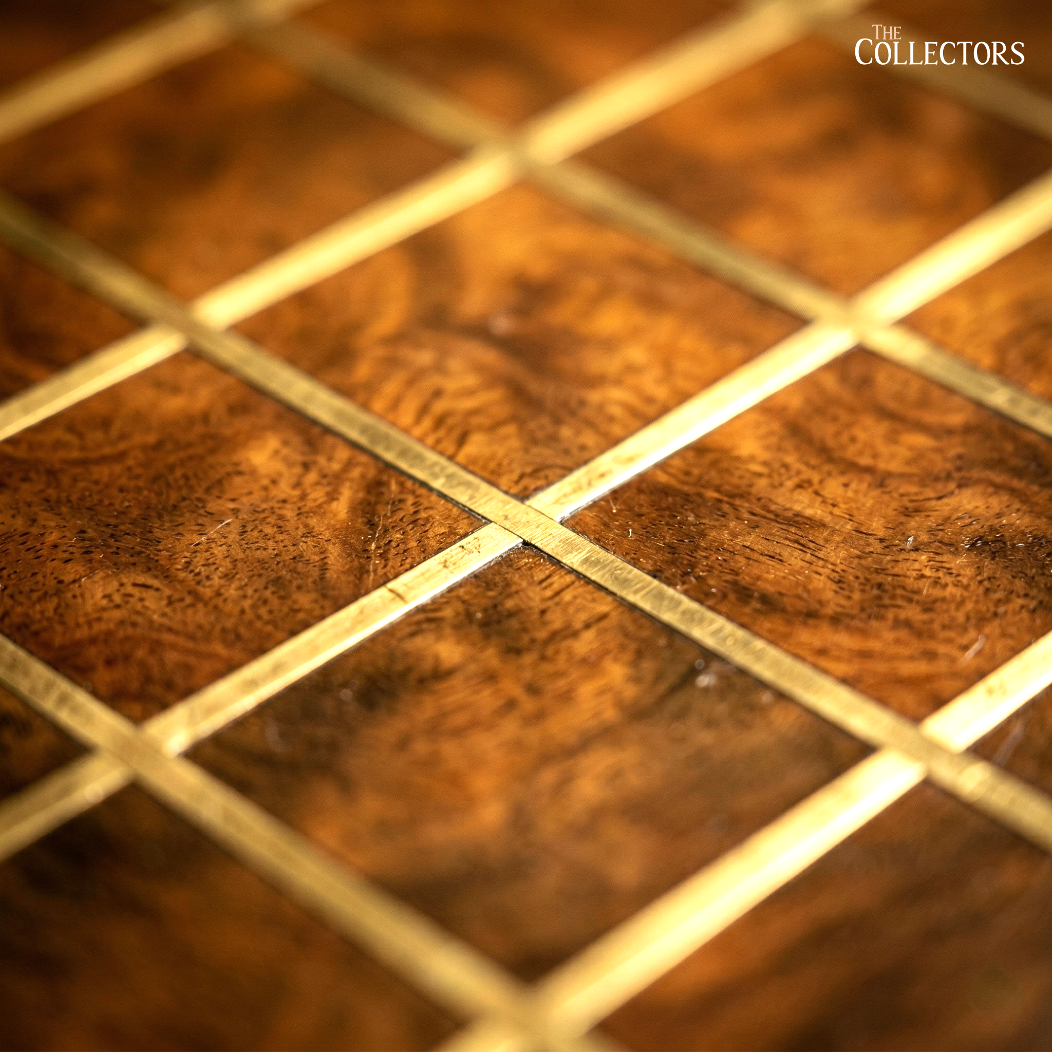 The Fontainebleau Brass Trellis Coffee Table — image 3