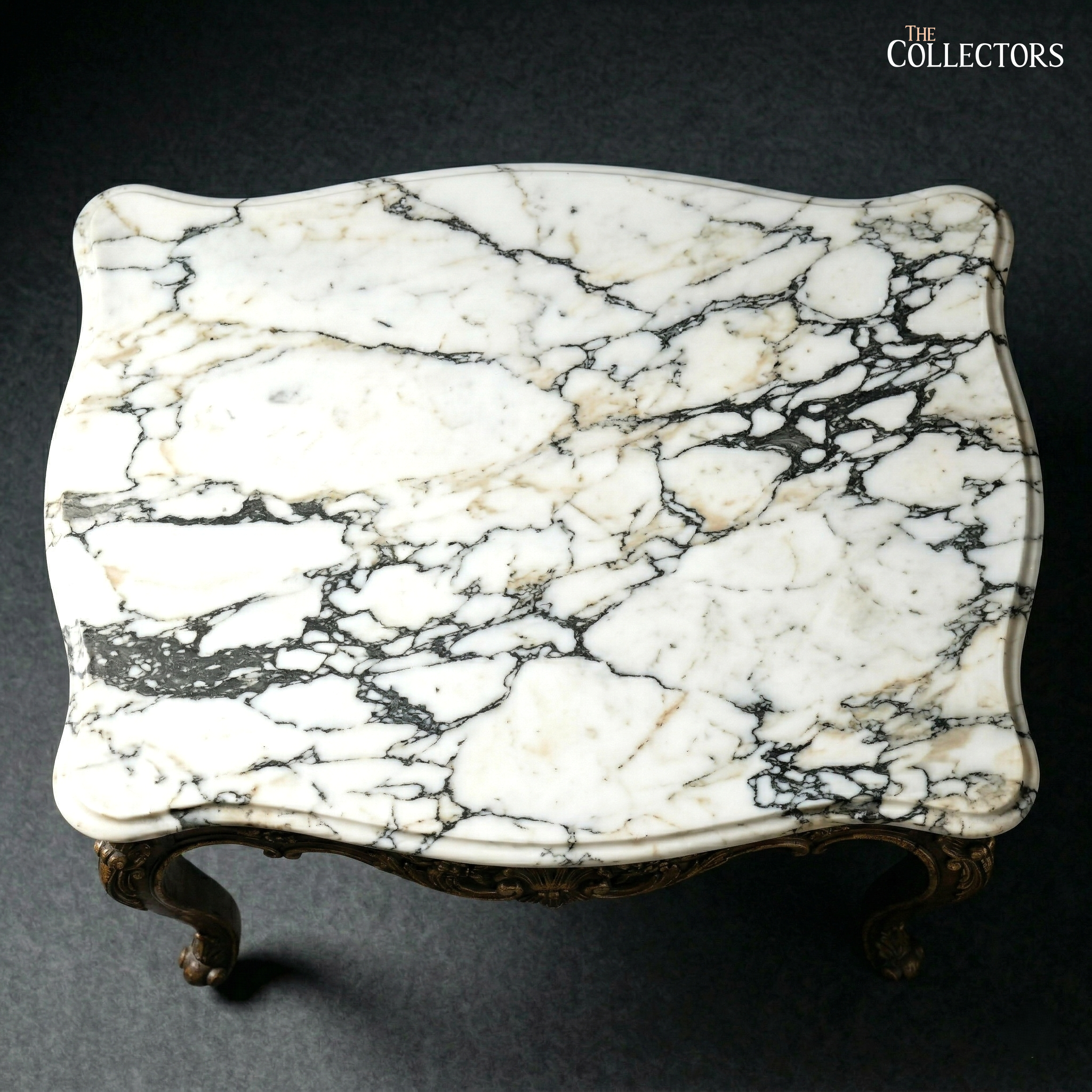 The French Court Louis XV Marble Salon Table — image 4
