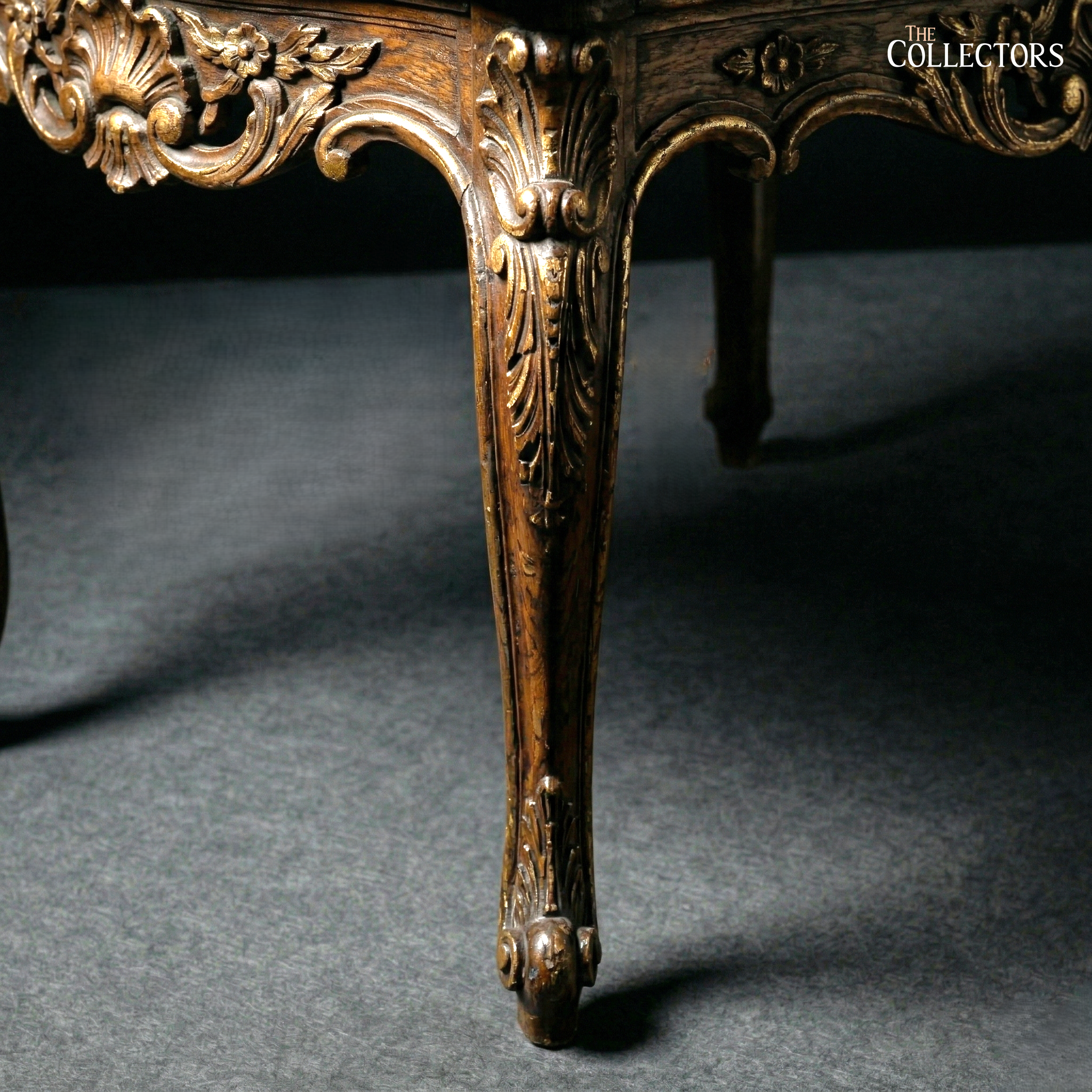 The French Court Louis XV Marble Salon Table — image 6