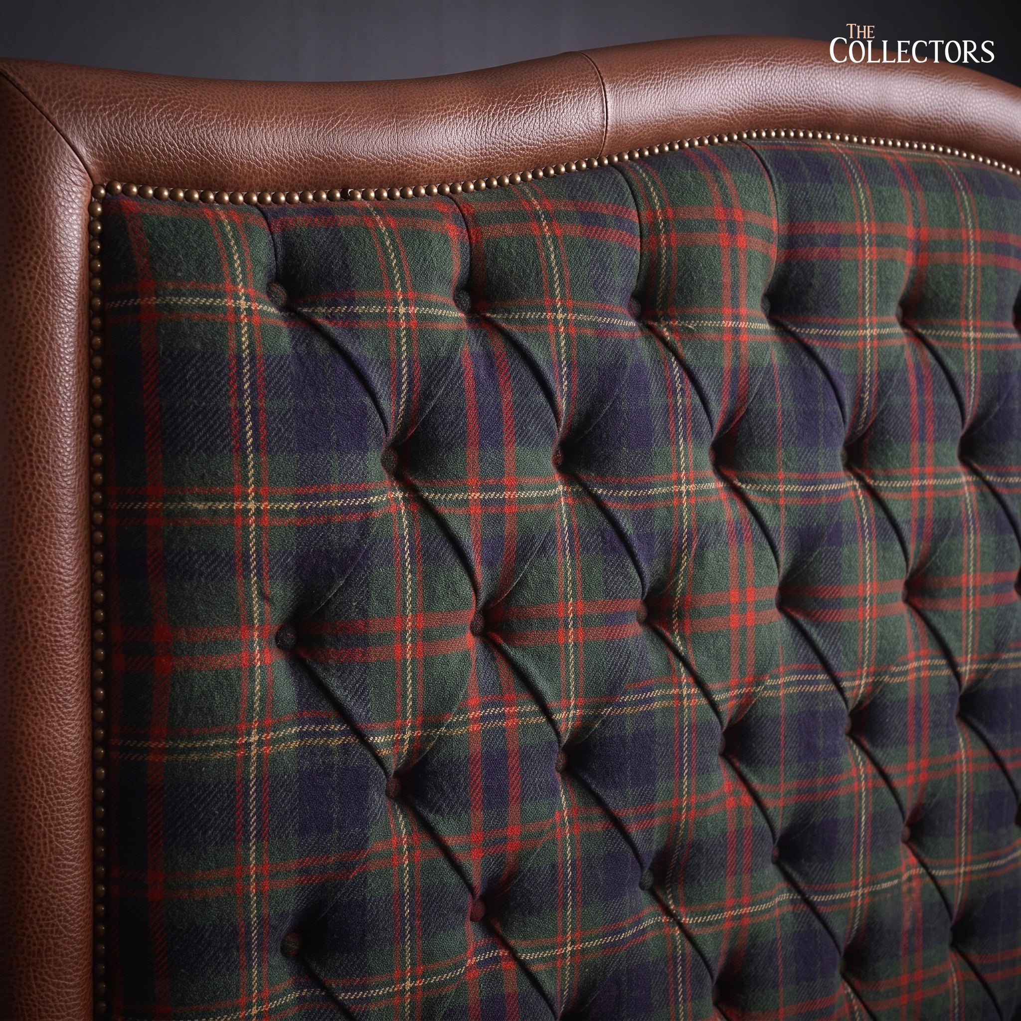 Glenmore Highland Tartan Chesterfield Bed — image 4
