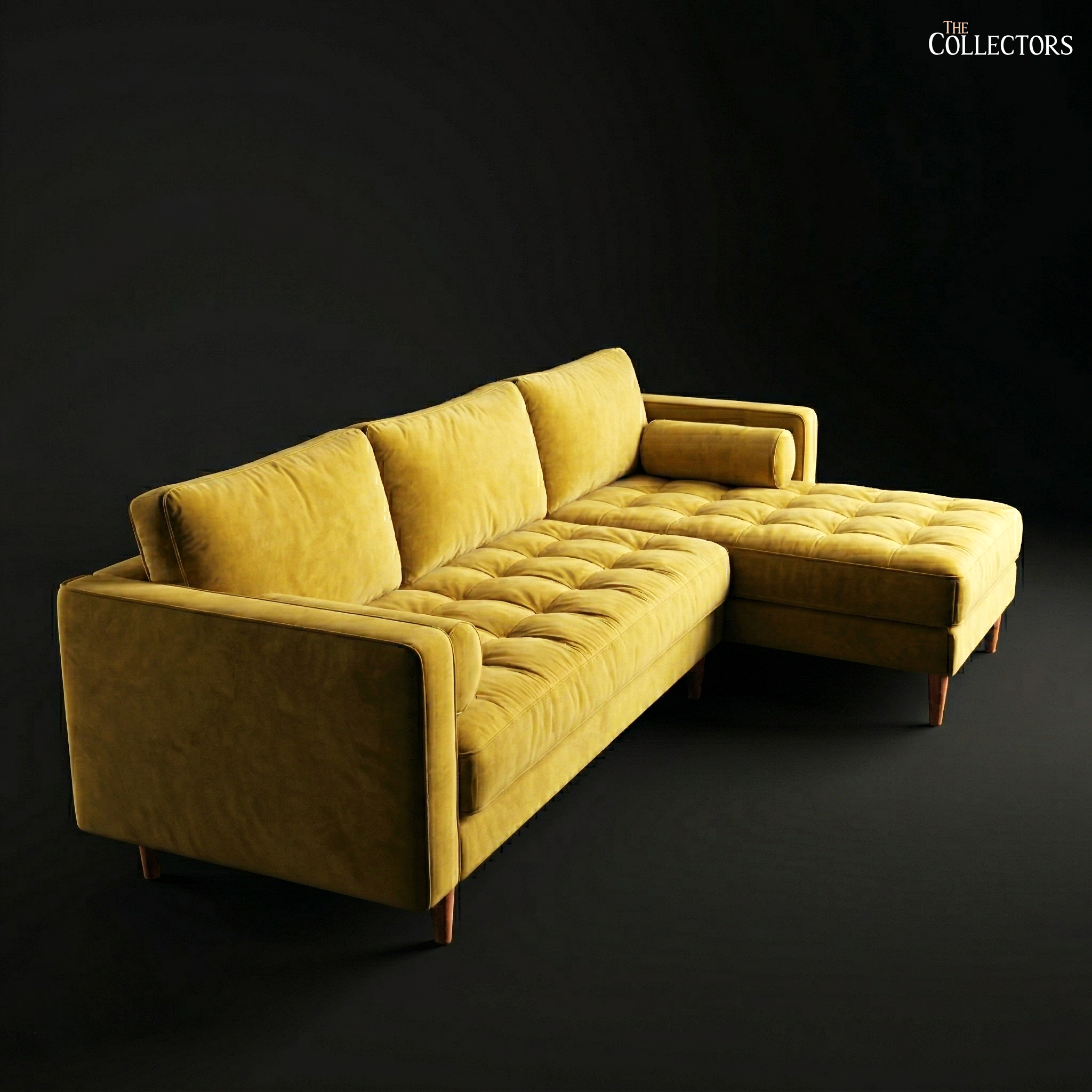 The Helsinki Mid Century Modern Sectional Sofa — image 2