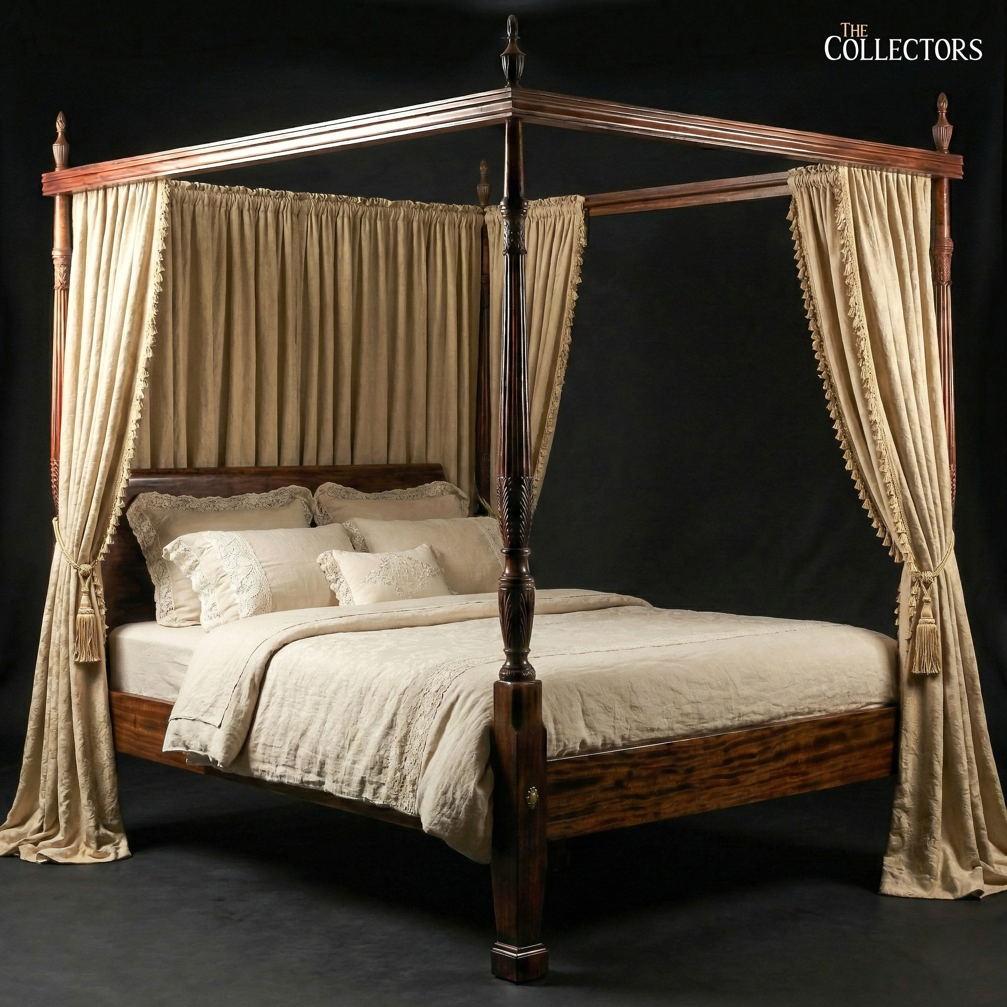 Imperial Campaign House Four Poster Bed — image 1