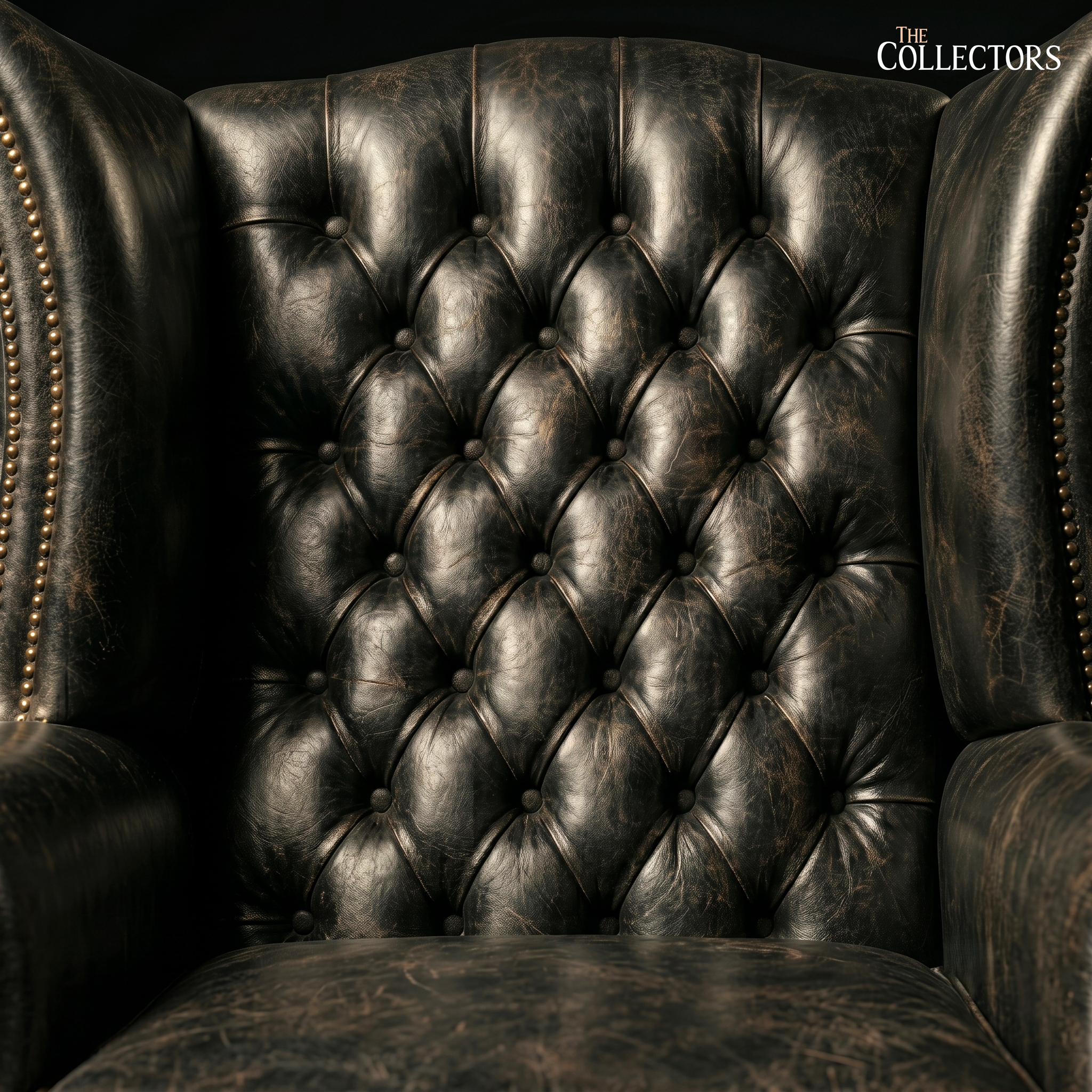 The Kensington Library Leather Wing Chair — image 3