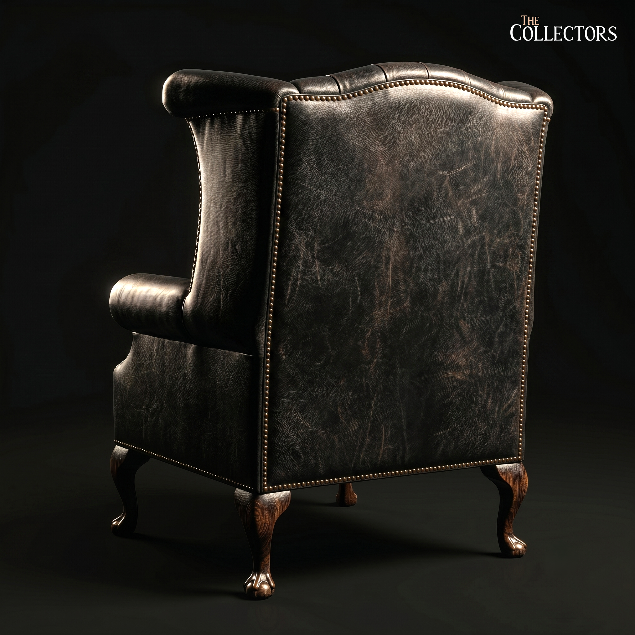 The Kensington Library Leather Wing Chair — image 5