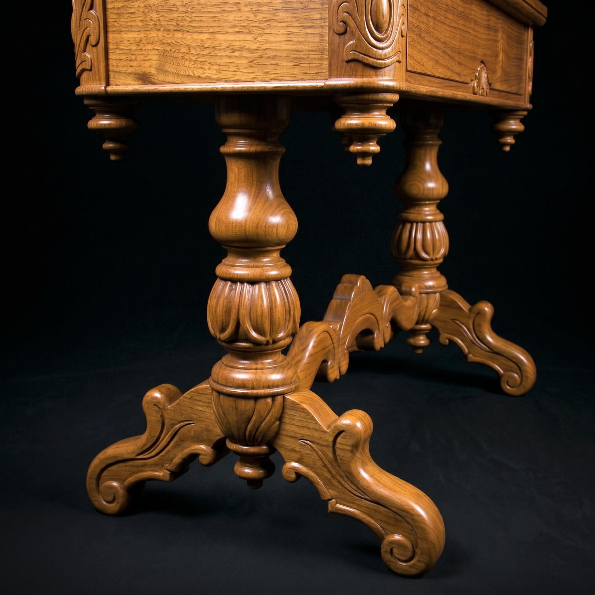 The Knightsbridge Victorian Side Console Table — image 4