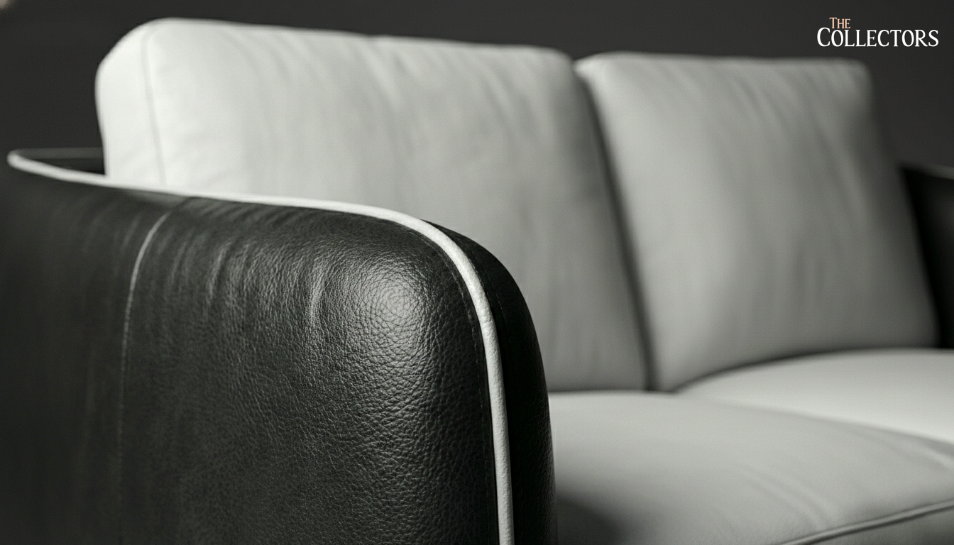 Manhattan Modernist Leather 2 Seater Sofa — image 3