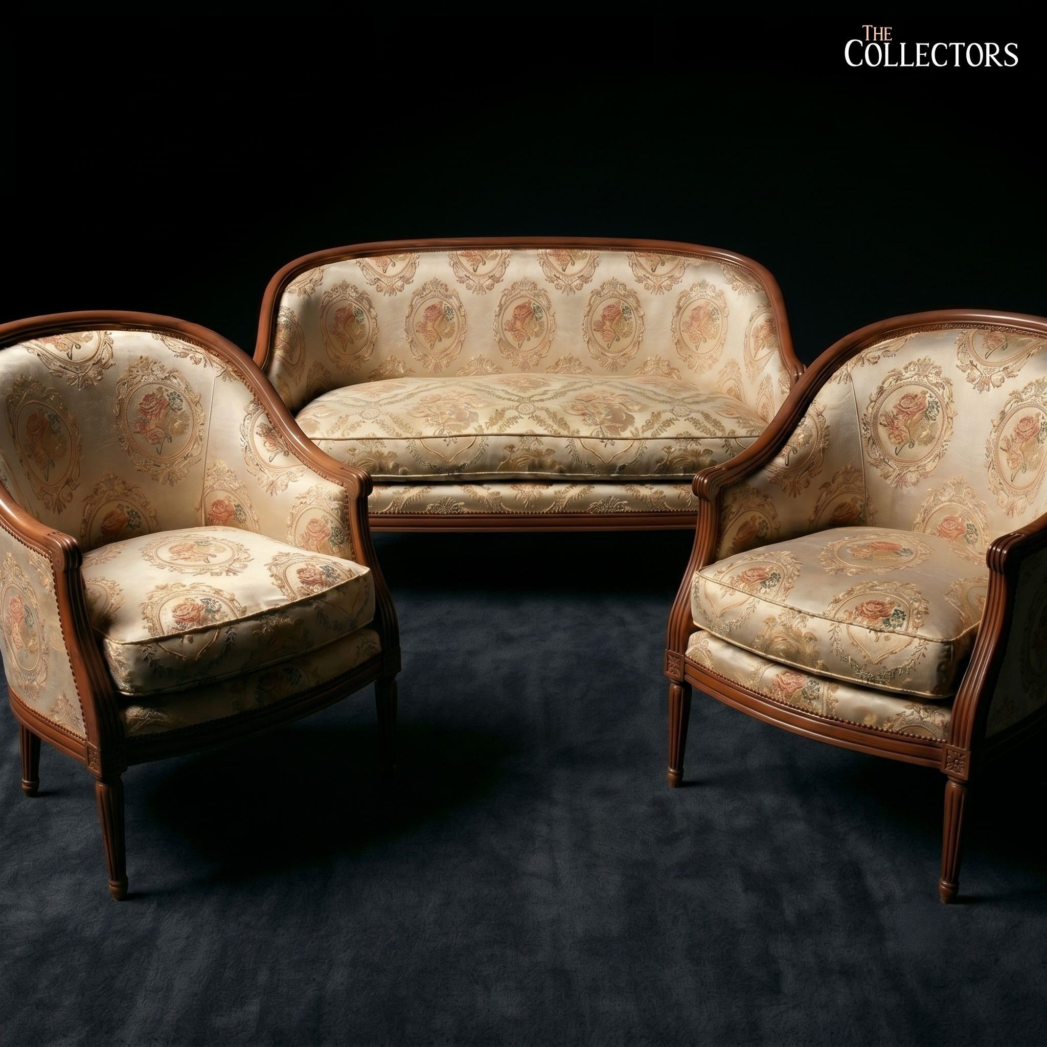 The Marais Louis XVI Canapé & Bergère Garniture — image 2