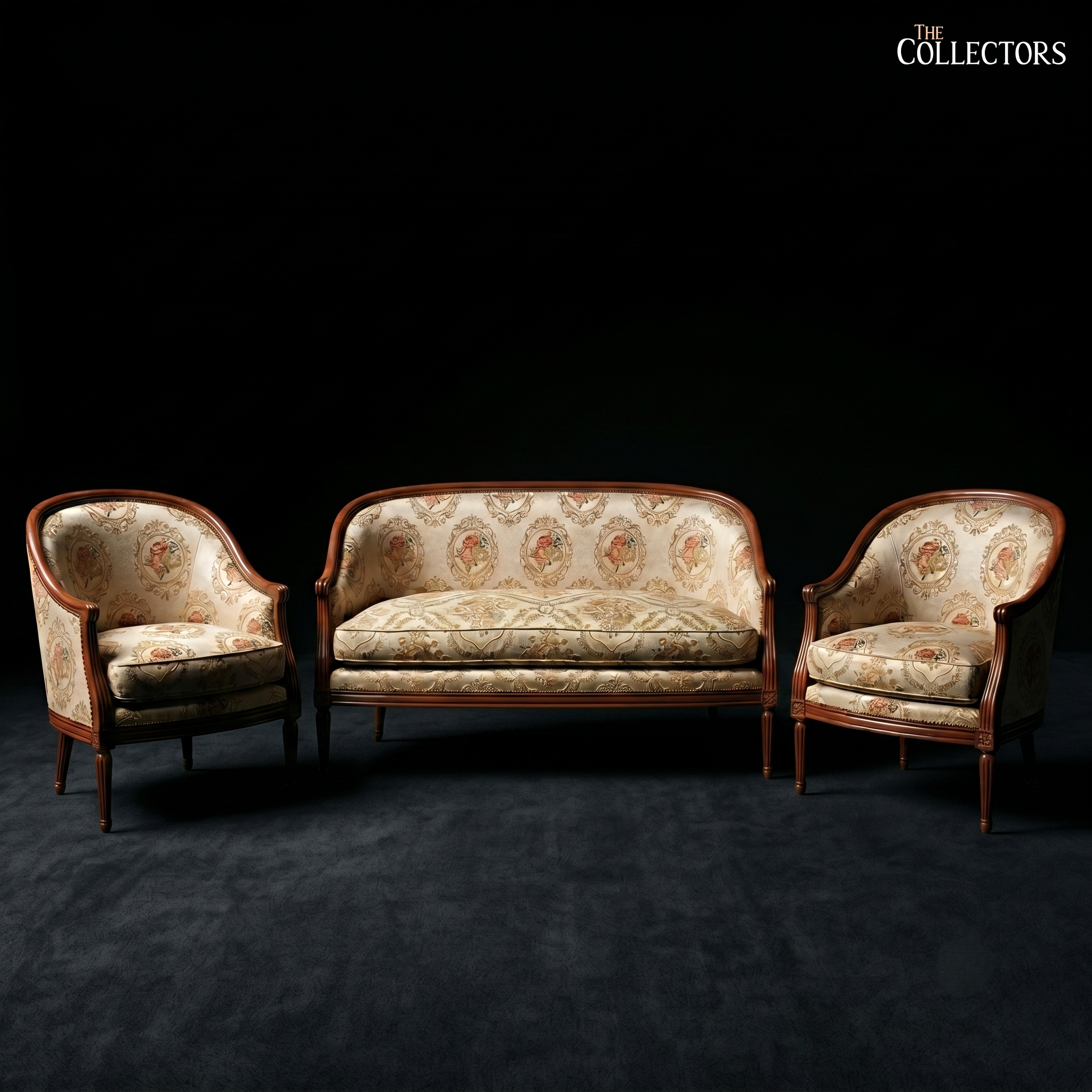 The Marais Louis XVI Canapé & Bergère Garniture — image 7