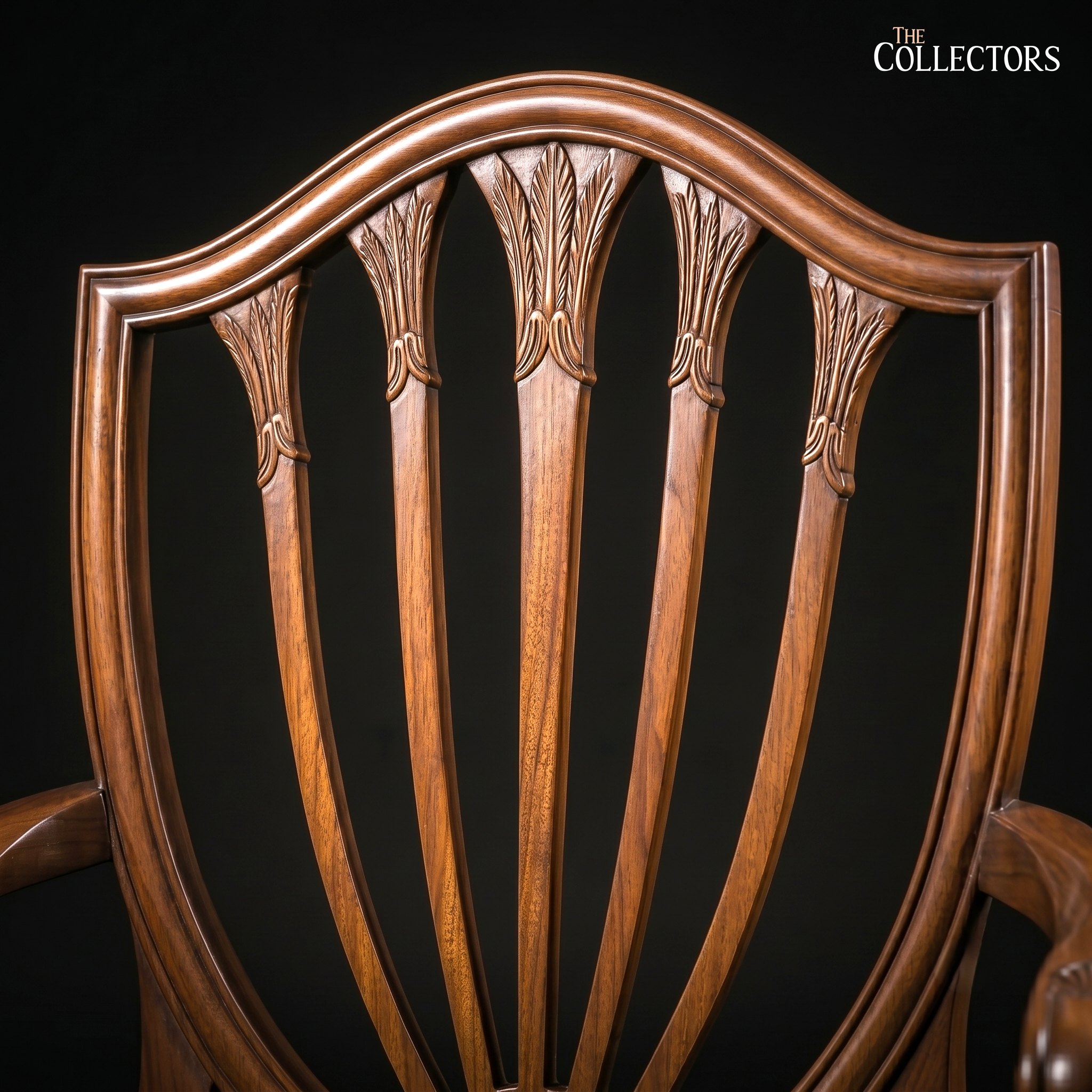 The Mayfair Hepplewhite Shield-Back Armchair — image 3