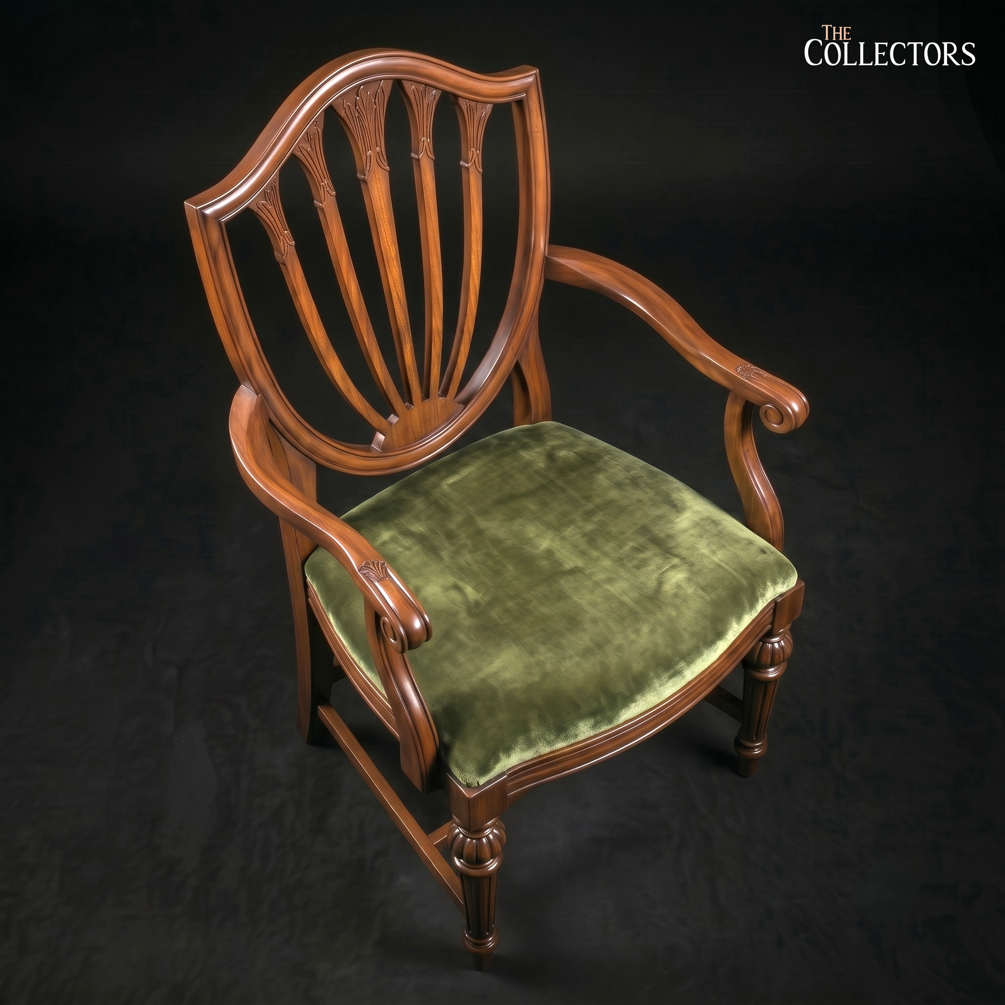 The Mayfair Hepplewhite Shield-Back Armchair — image 4