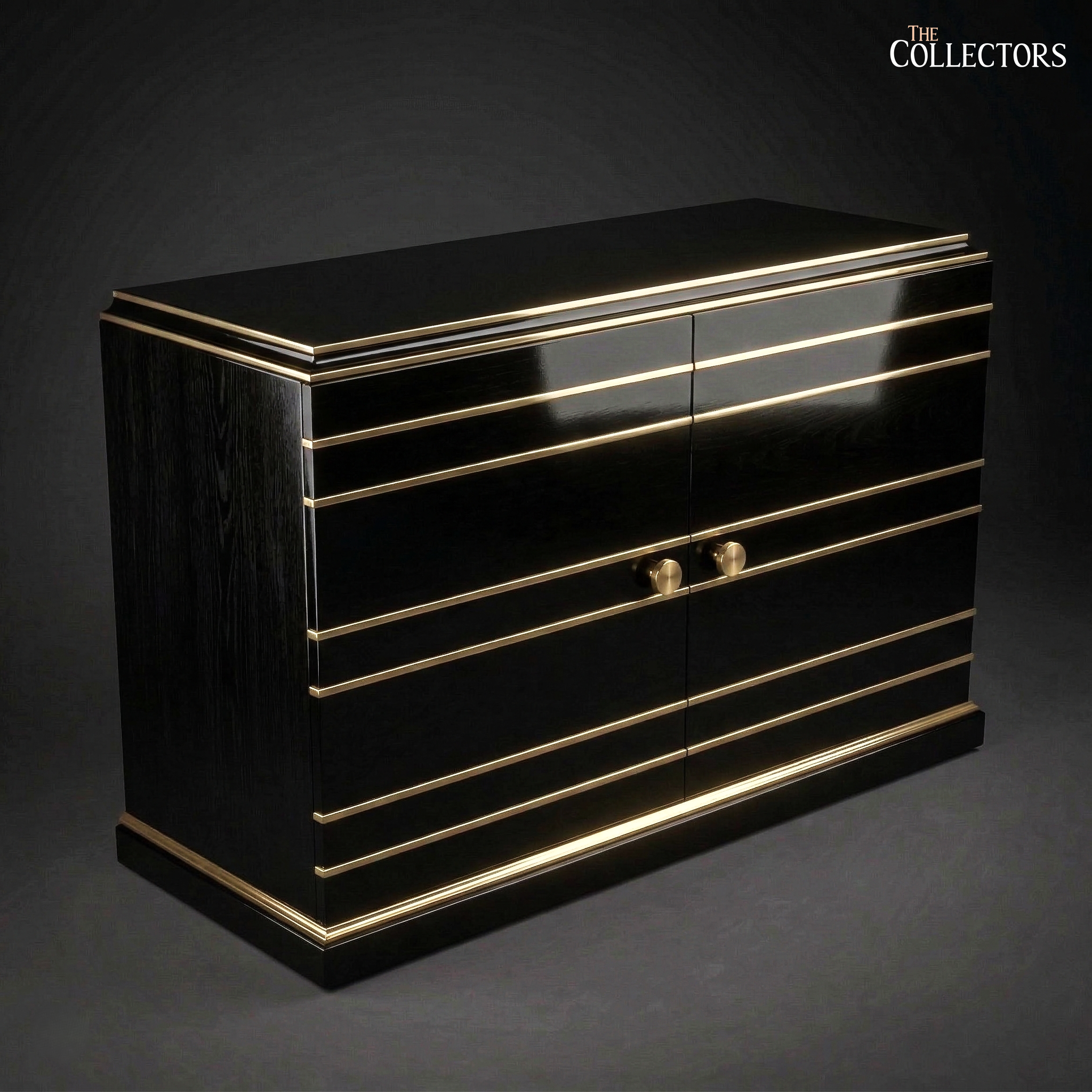 The Minuit Noir Art Deco Sideboard — image 3