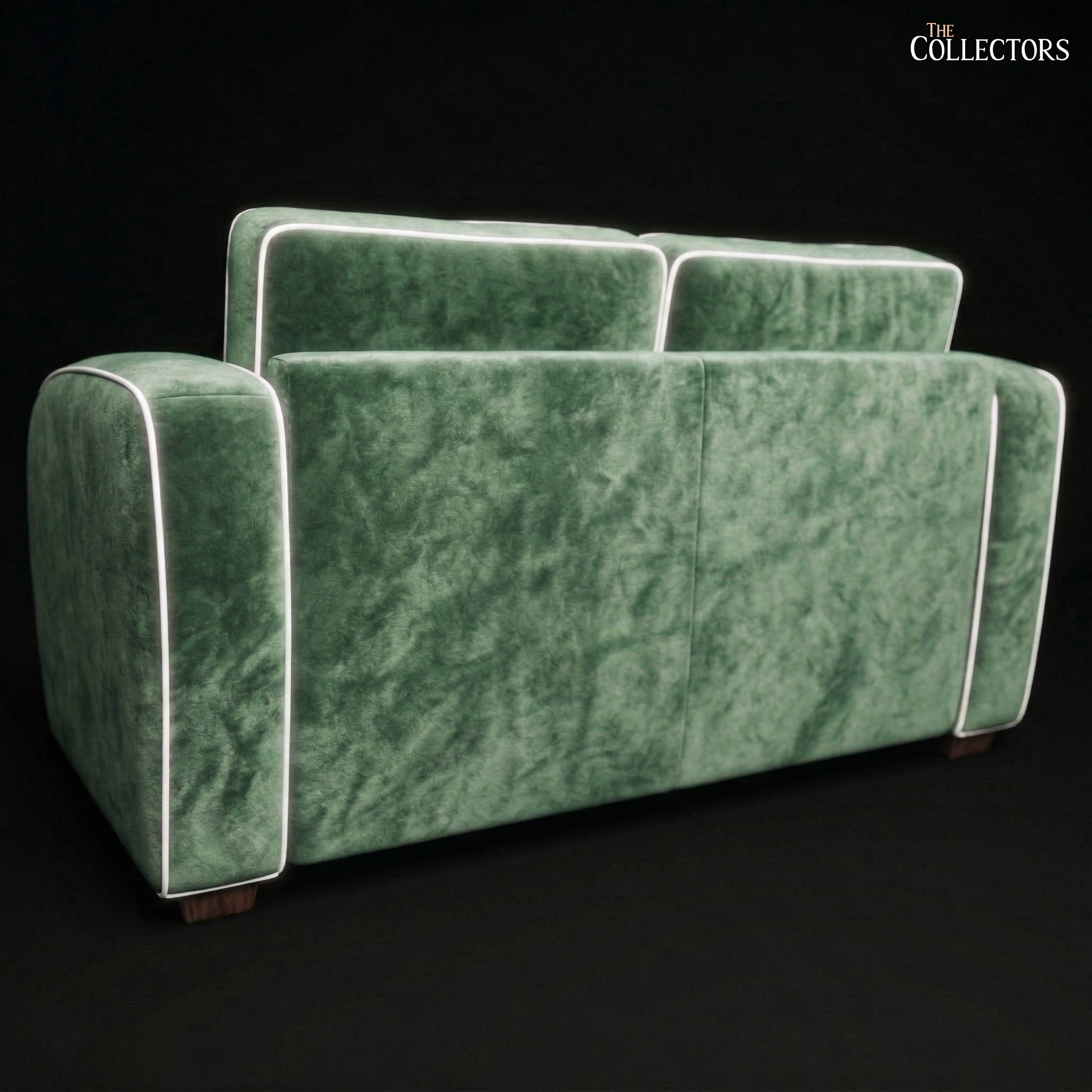 The Monaco Streamline Art Deco Sofa — image 4