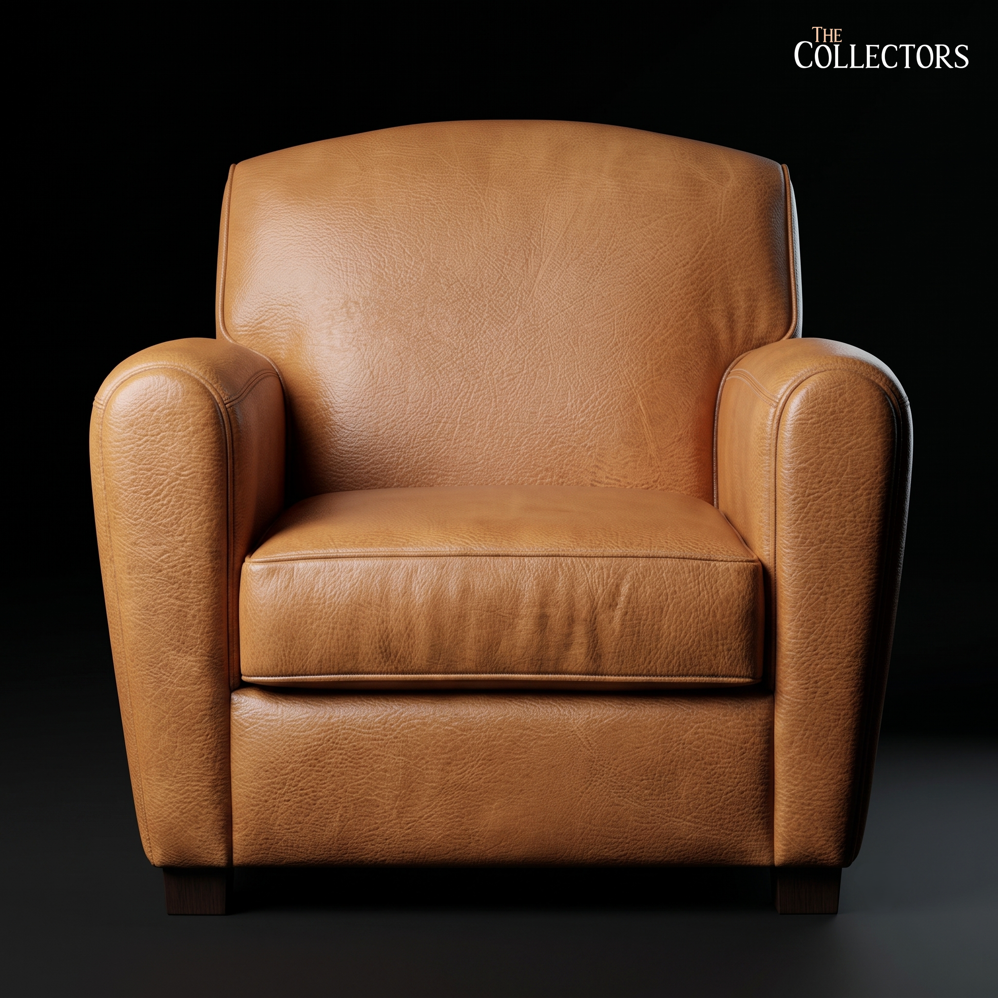 The Montparnasse Art Deco Leather Club Chair — image 2