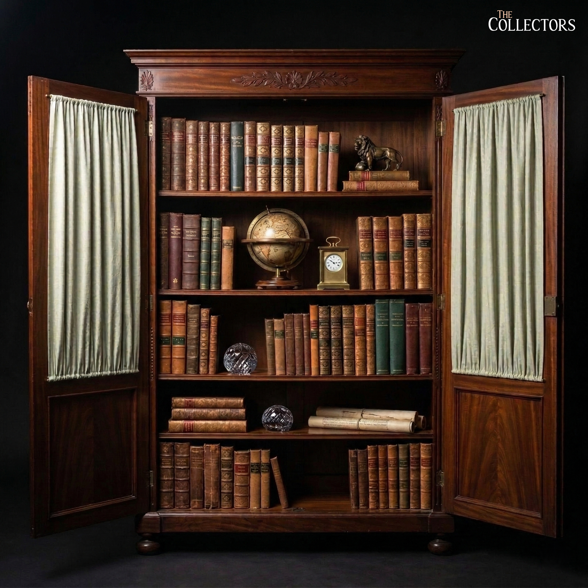 The Napoleonic Empire Bibliothèque Cabinet — image 6