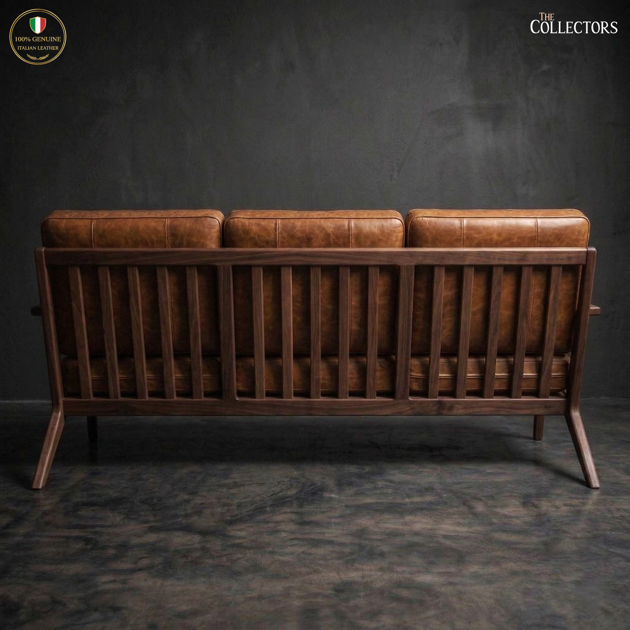 The Nørrebro Danish Mid-Century Leather Suite — image 5