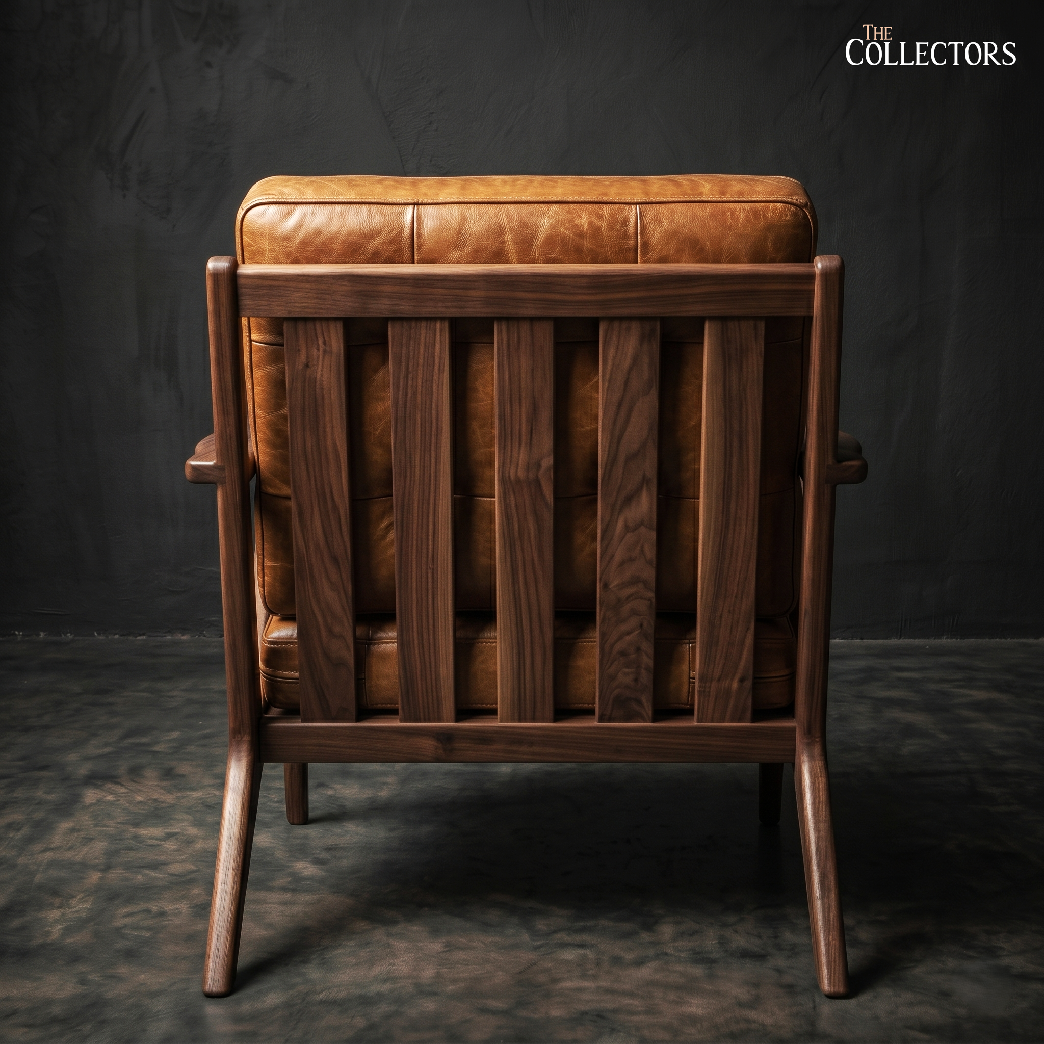 The Nørrebro Danish Mid-Century Leather Armchair — image 4