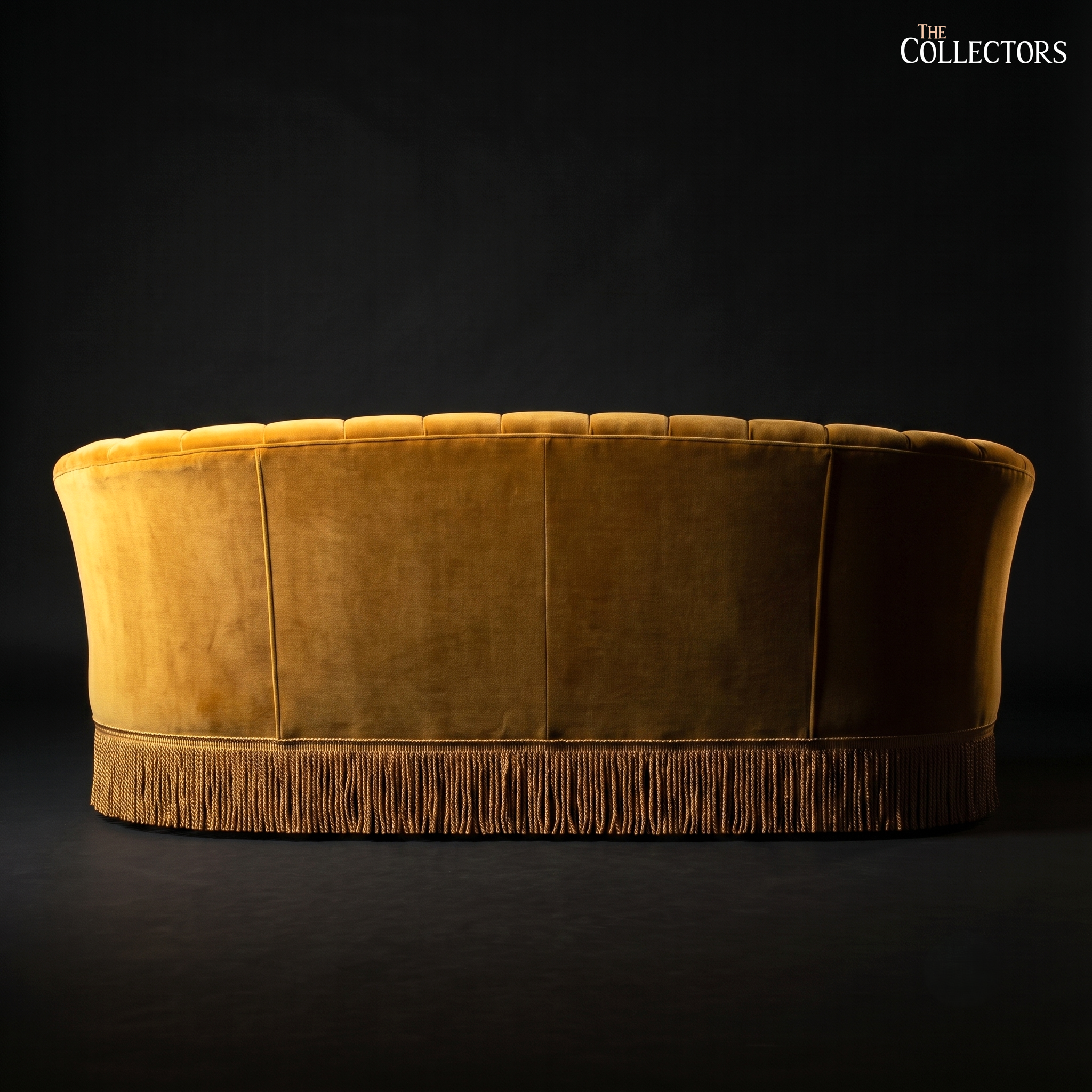 Passementerie Gold: A Parisian Deco Settee — image 3