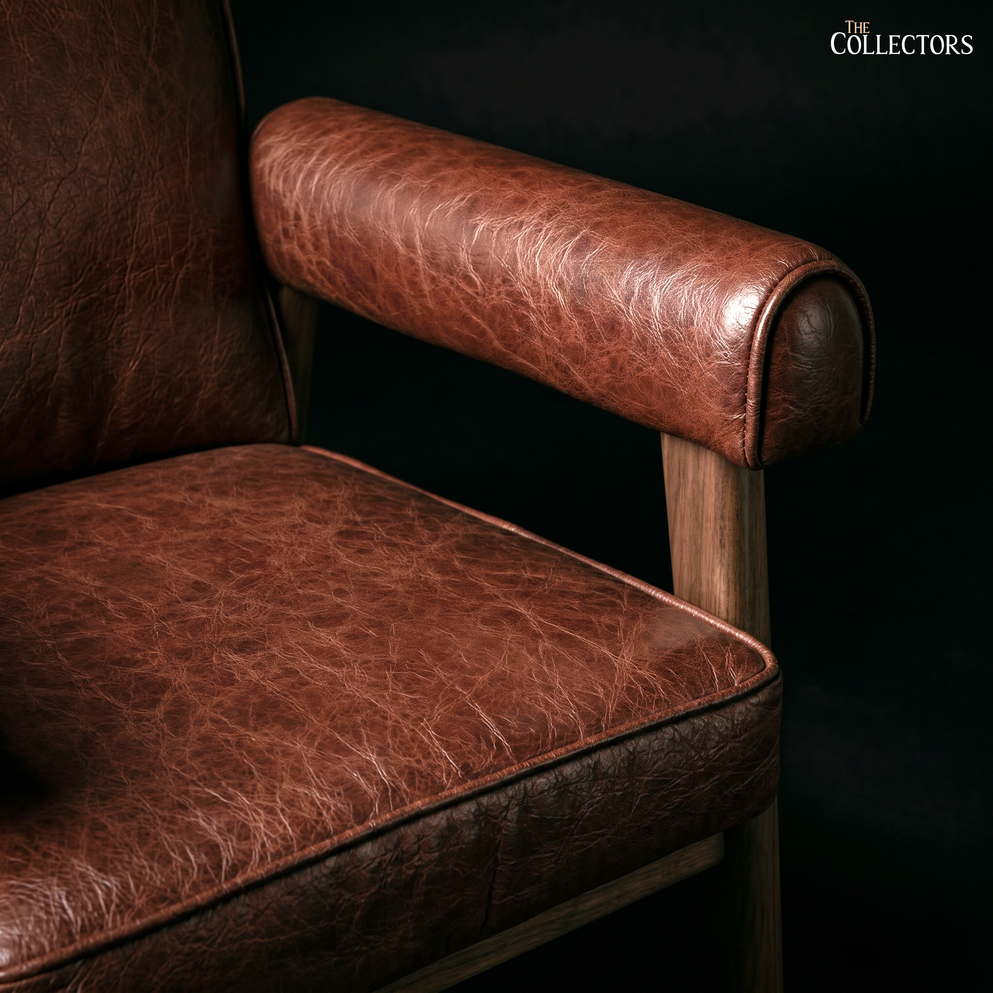 The PJ Modernist Leather Armchair — image 3