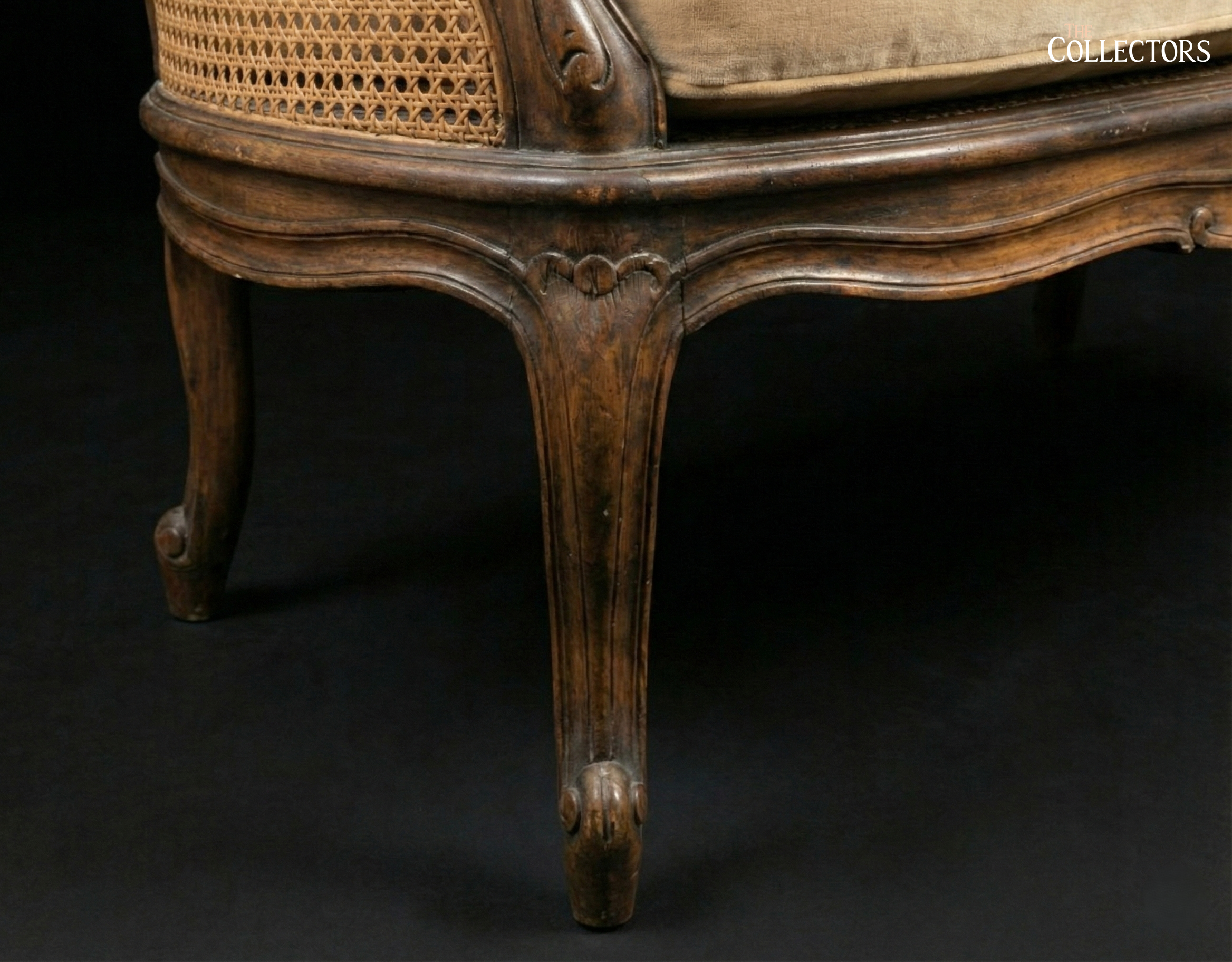 Provençal Cane Serenade - A Louis XV Sofa Set — image 4