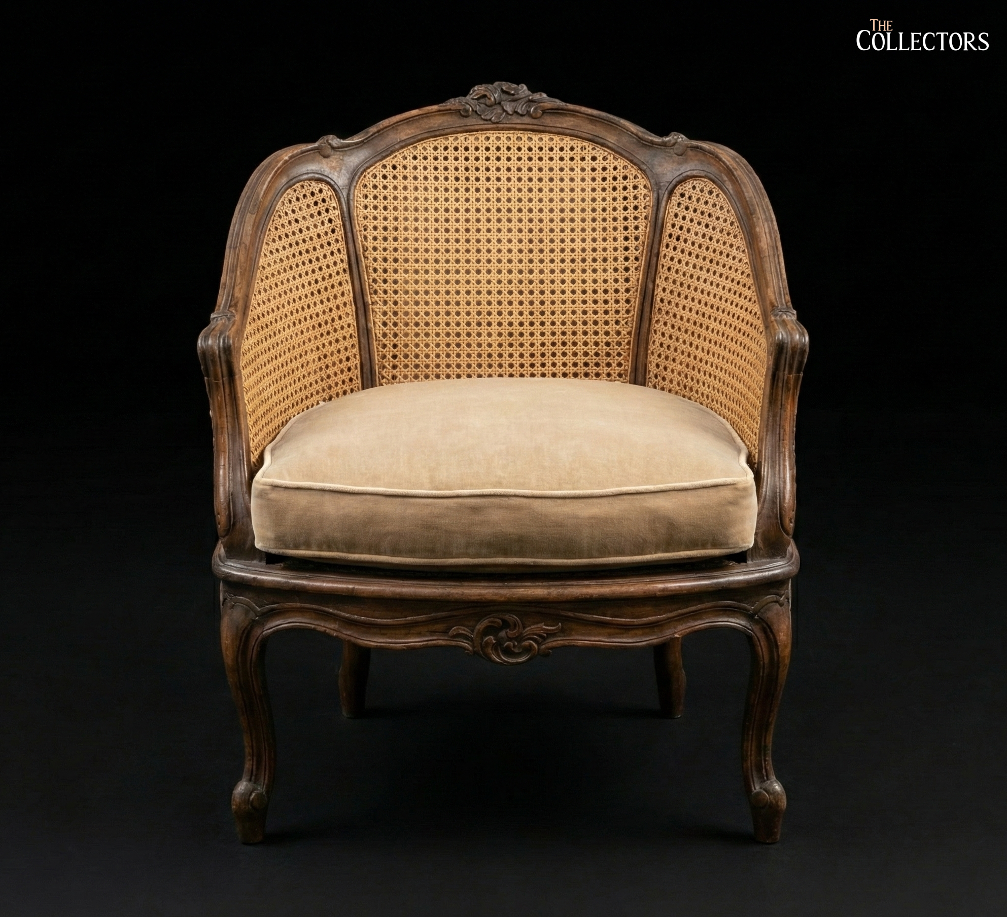 Provençal Cane Serenade - A Louis XV Sofa Set — image 5
