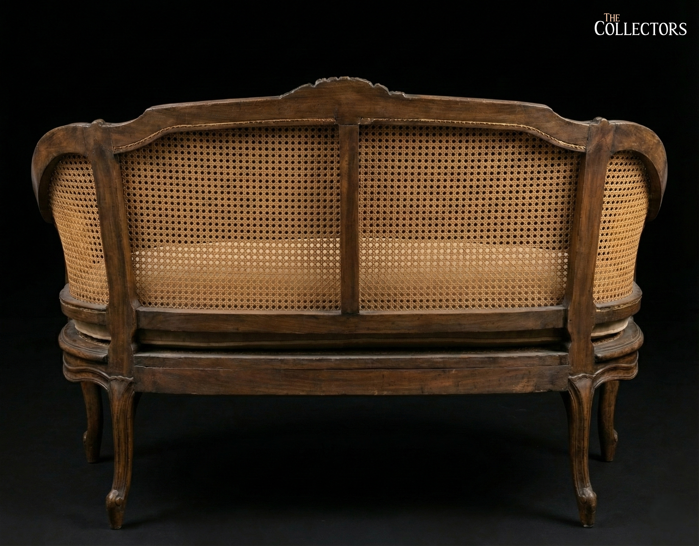 Provençal Cane Serenade - A Louis XV Sofa Set — image 6