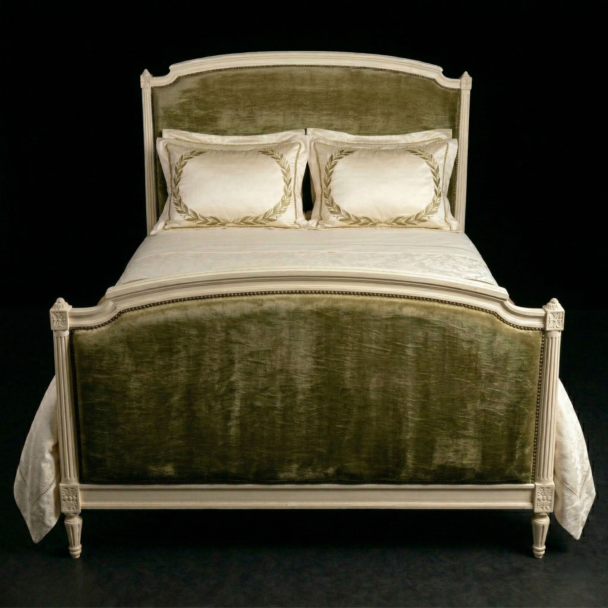 The Rhône Valley Louis XVI Upholstered Bedstead — image 3