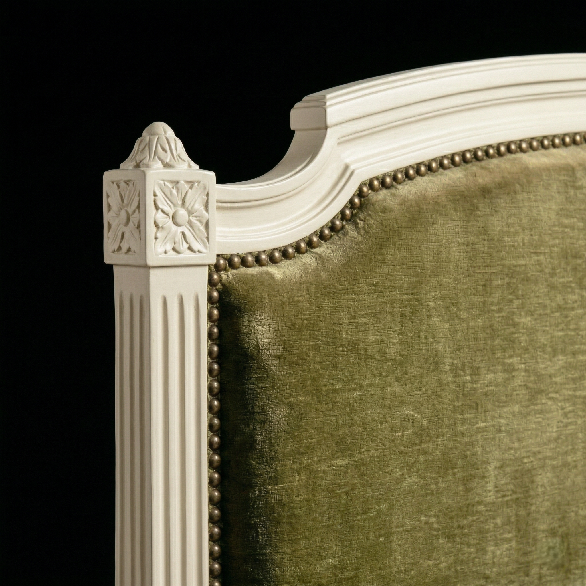 The Rhône Valley Louis XVI Upholstered Bedstead — image 4