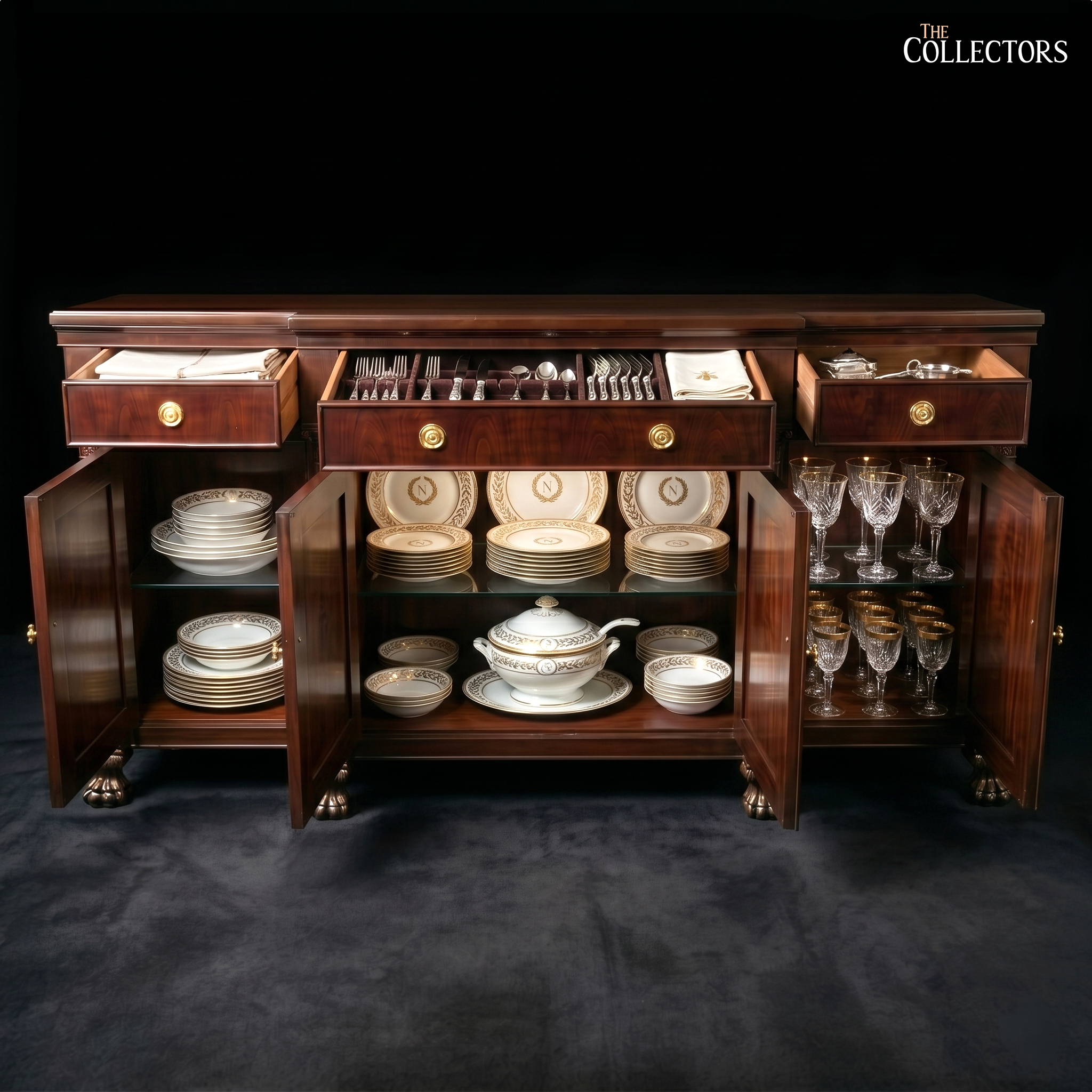 The Rue de Rivoli Empire Buffet Cabinet — image 2