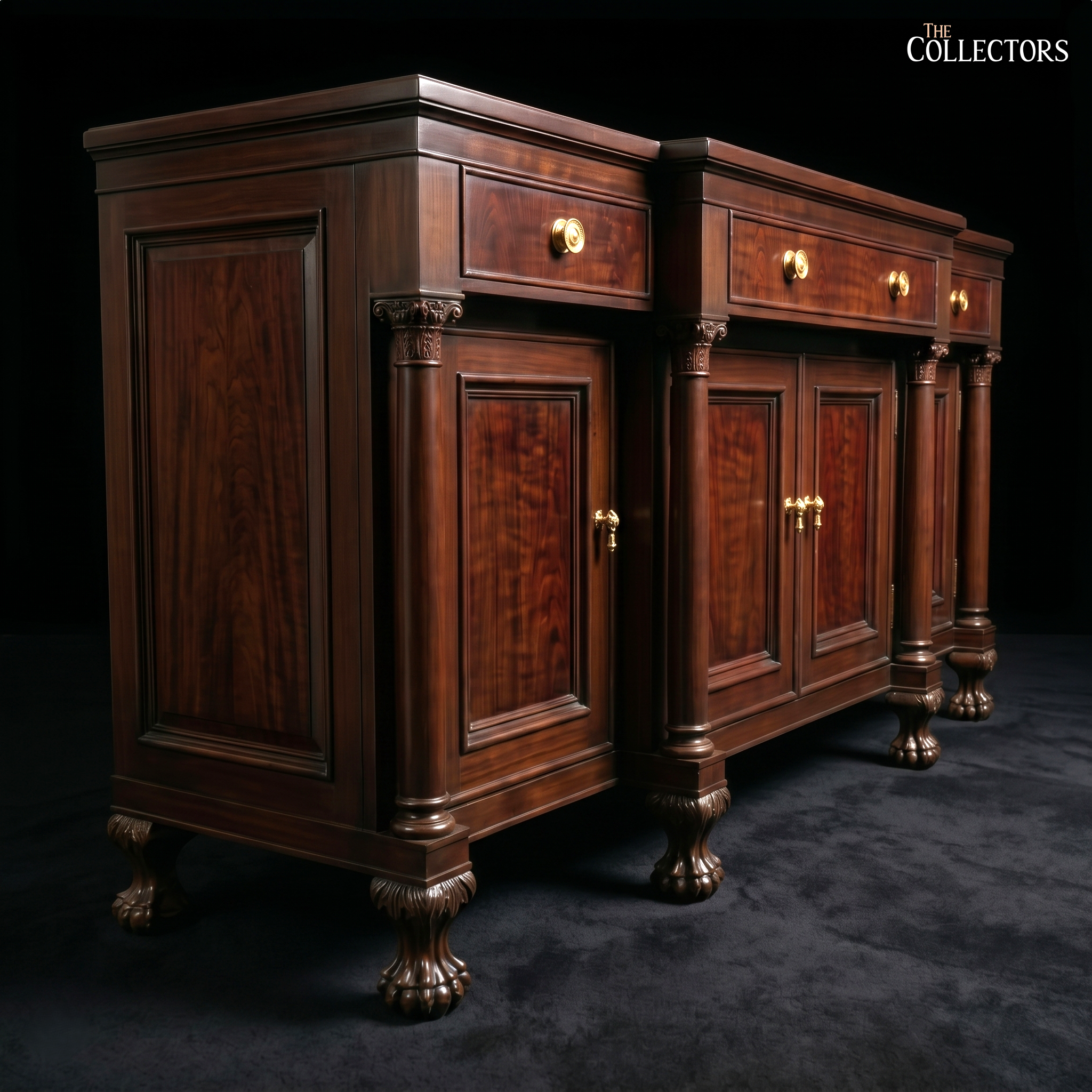The Rue de Rivoli Empire Buffet Cabinet — image 4