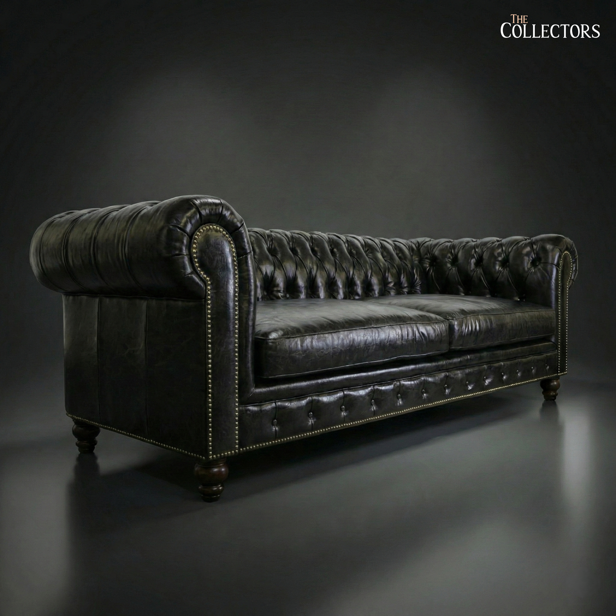 The Savoy Club Chesterfield Leather 3 Seater Sofa — image 2